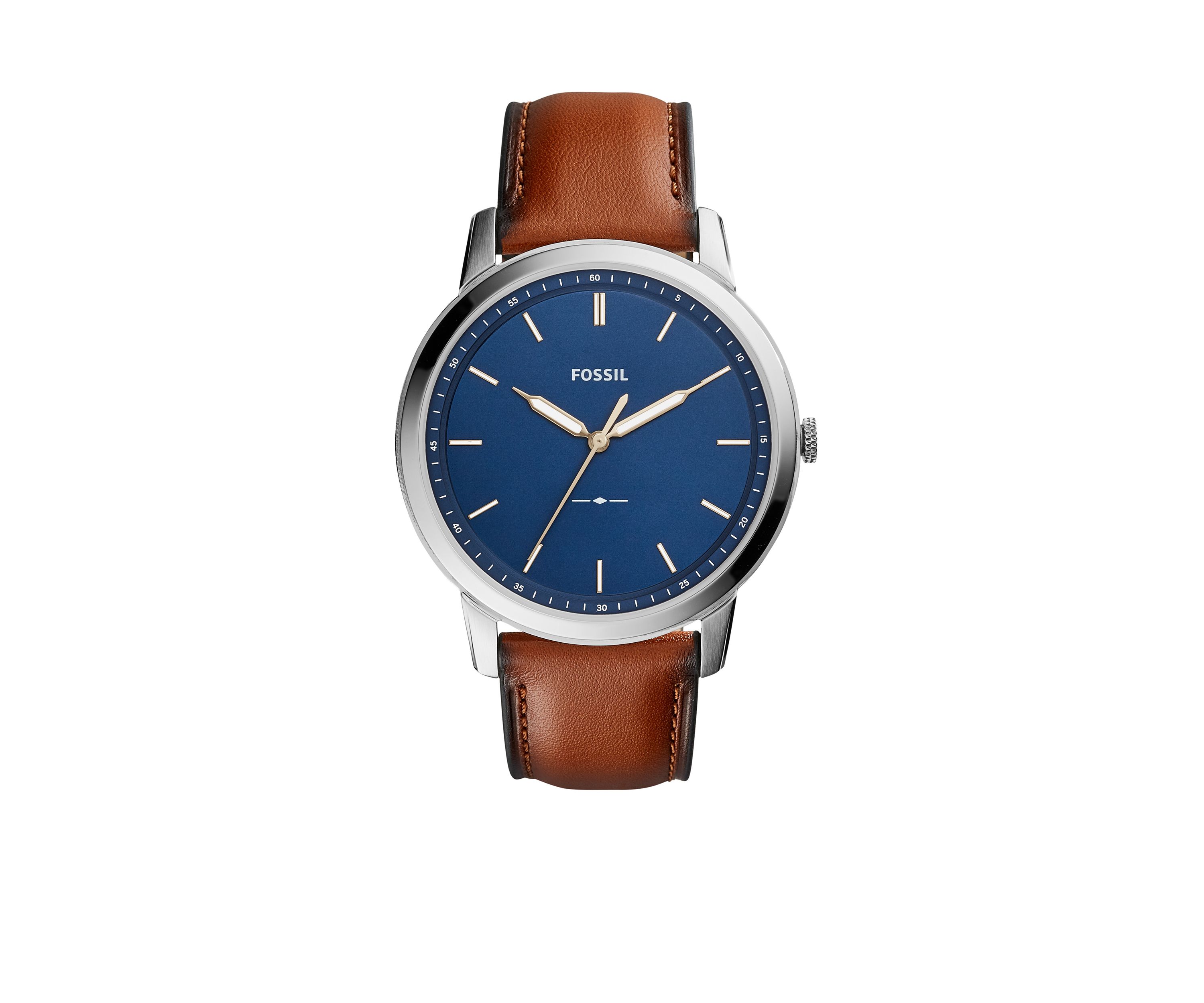 The Minimalist Three-Hand Leather Watch