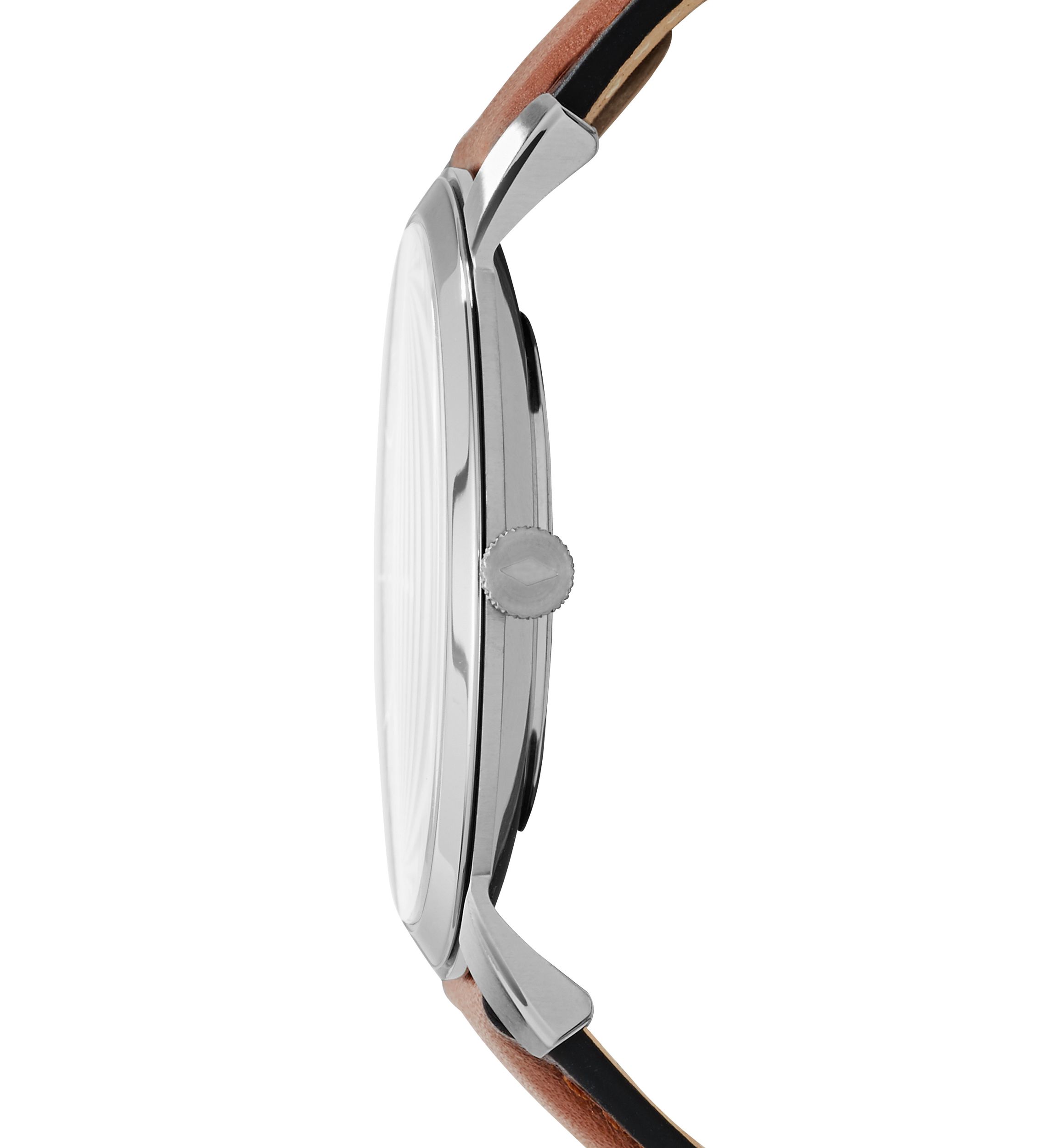 The Minimalist Three-Hand Leather Watch