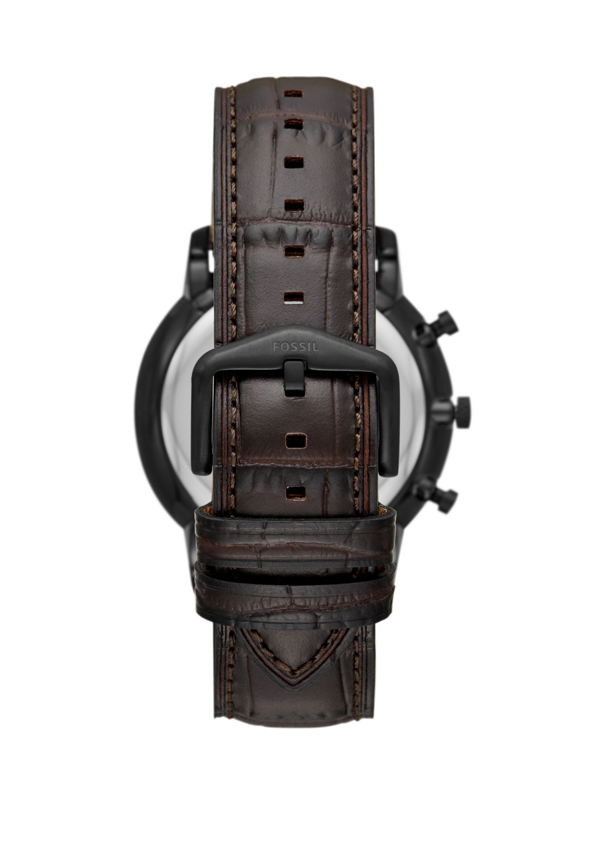Mens Neutra Chronograph Brown Leather Watch