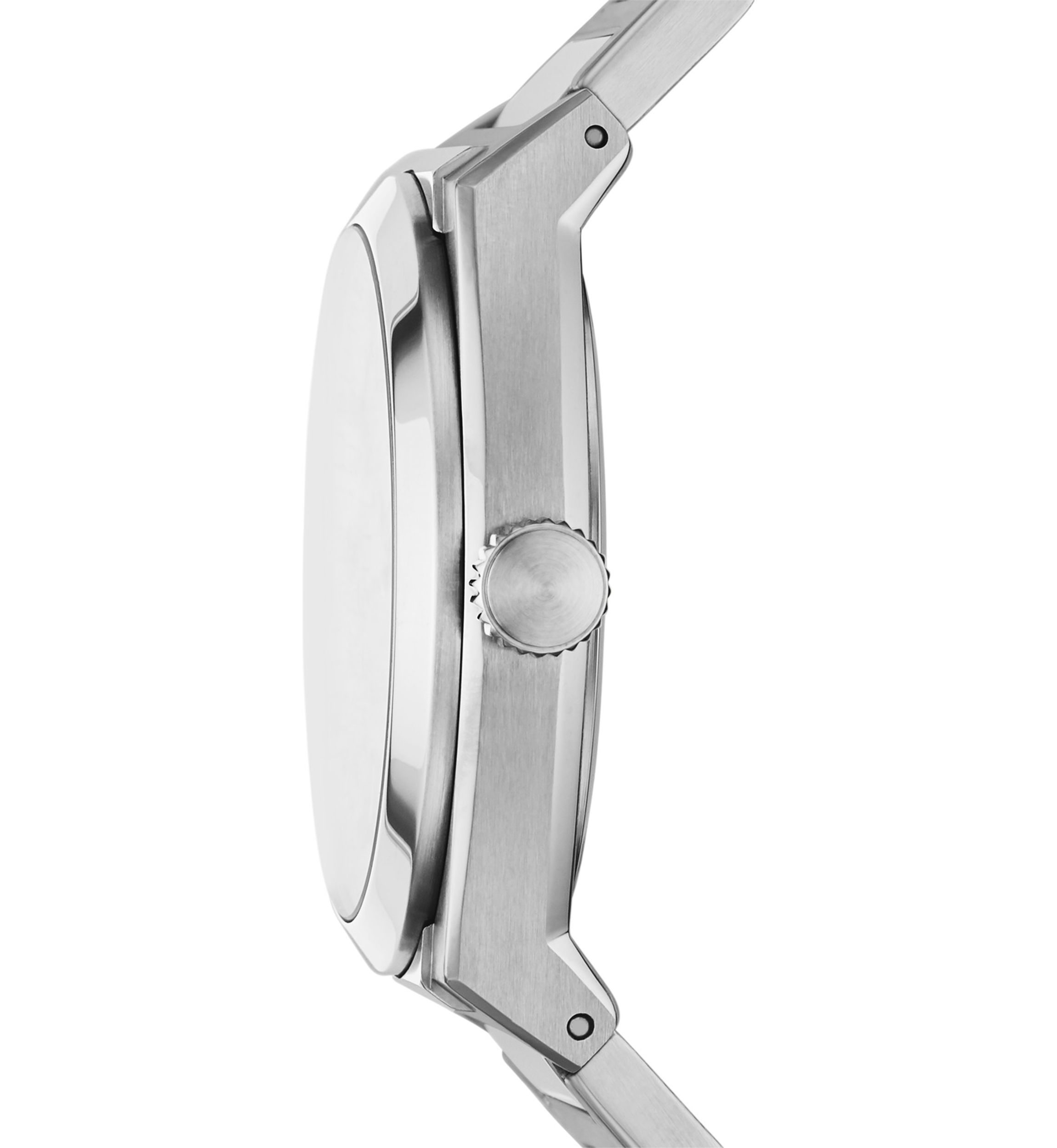 Everett Three-Hand Date Stainless Steel Watch
