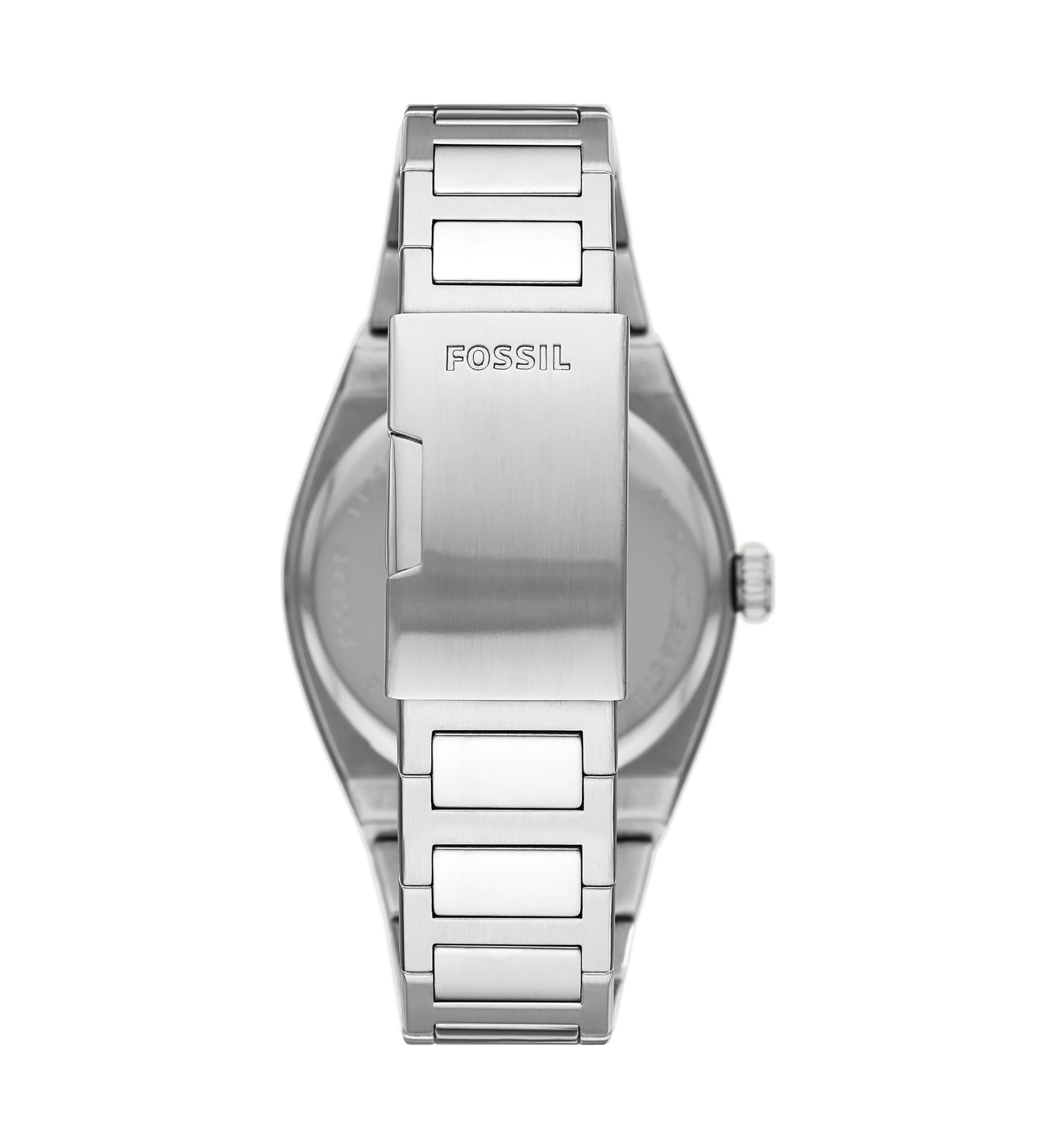 Everett Three-Hand Date Stainless Steel Watch