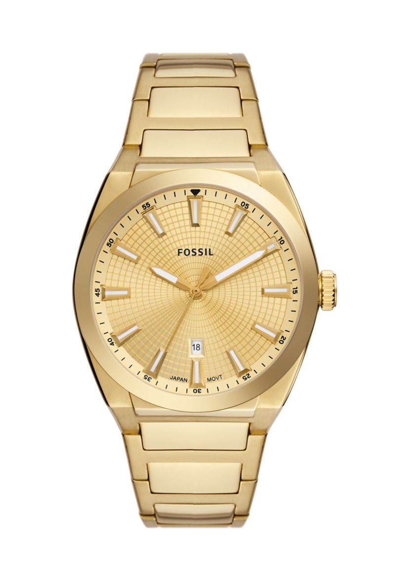 Gold Tone Watch