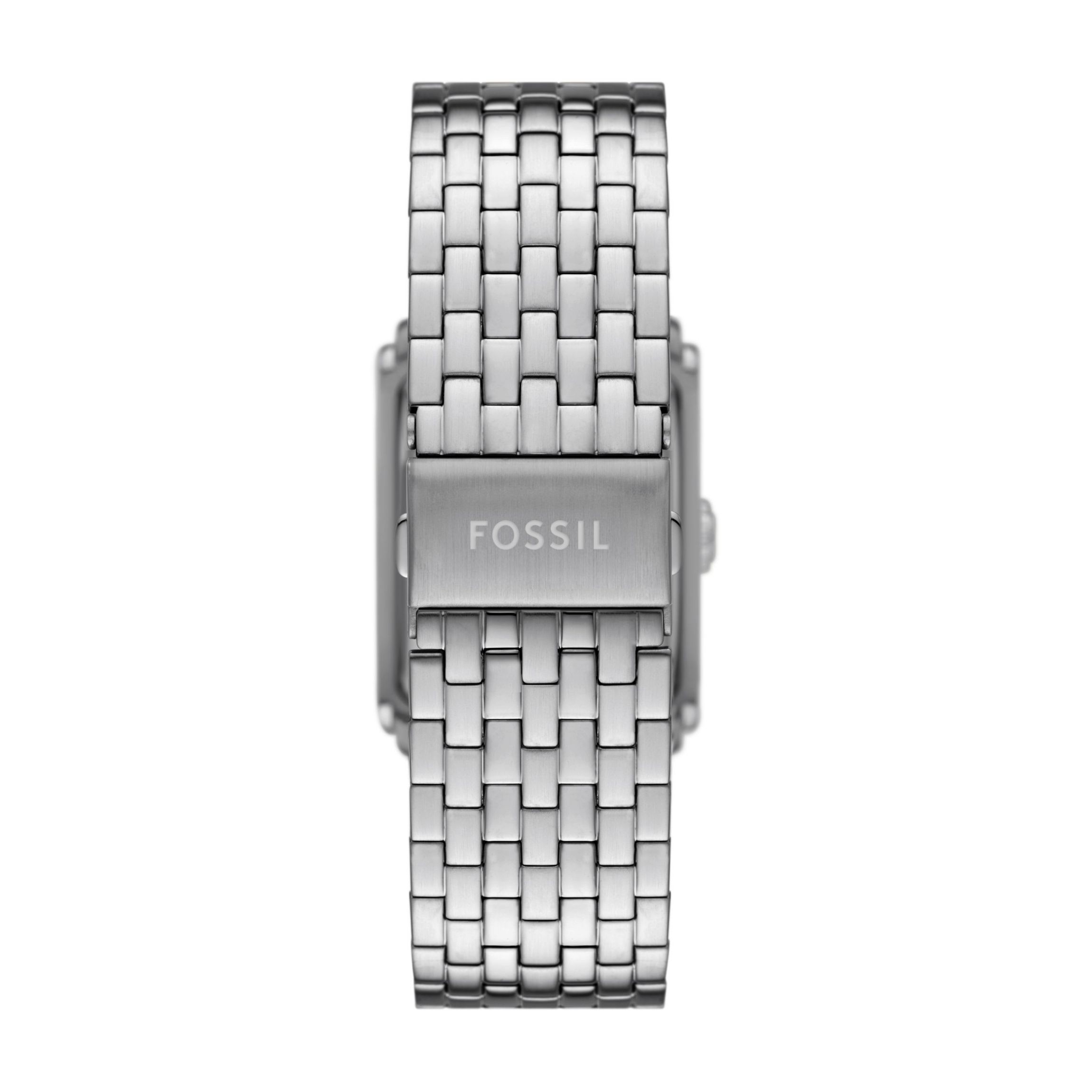 Carraway Three-Hand Stainless Steel Watch