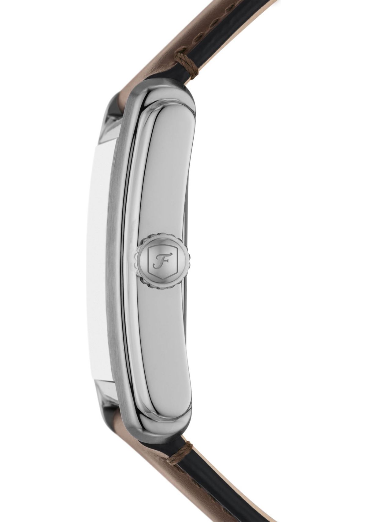 Carraway Three Hand Brown Leather Watch