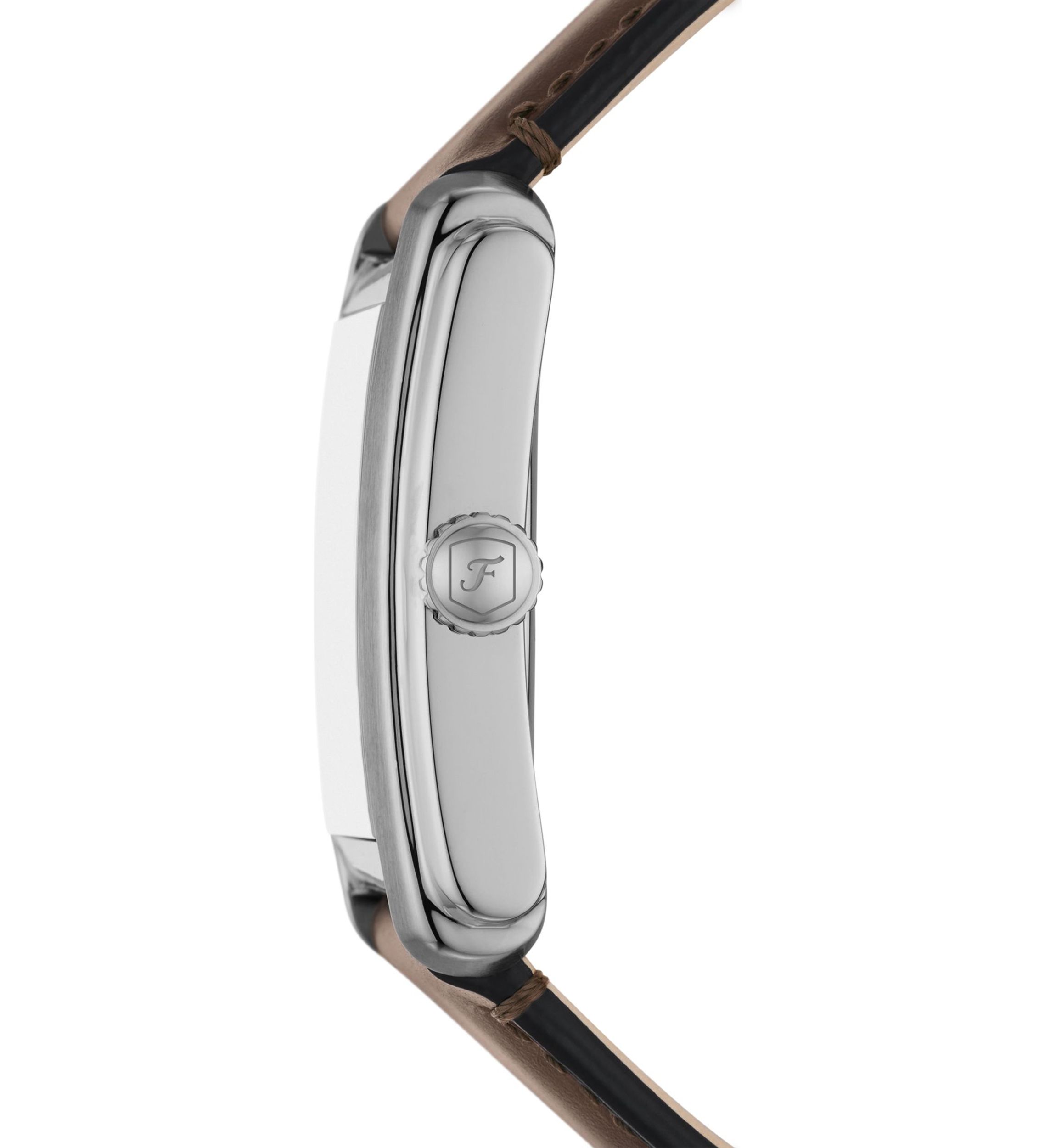 Carraway Three Hand Brown Leather Watch