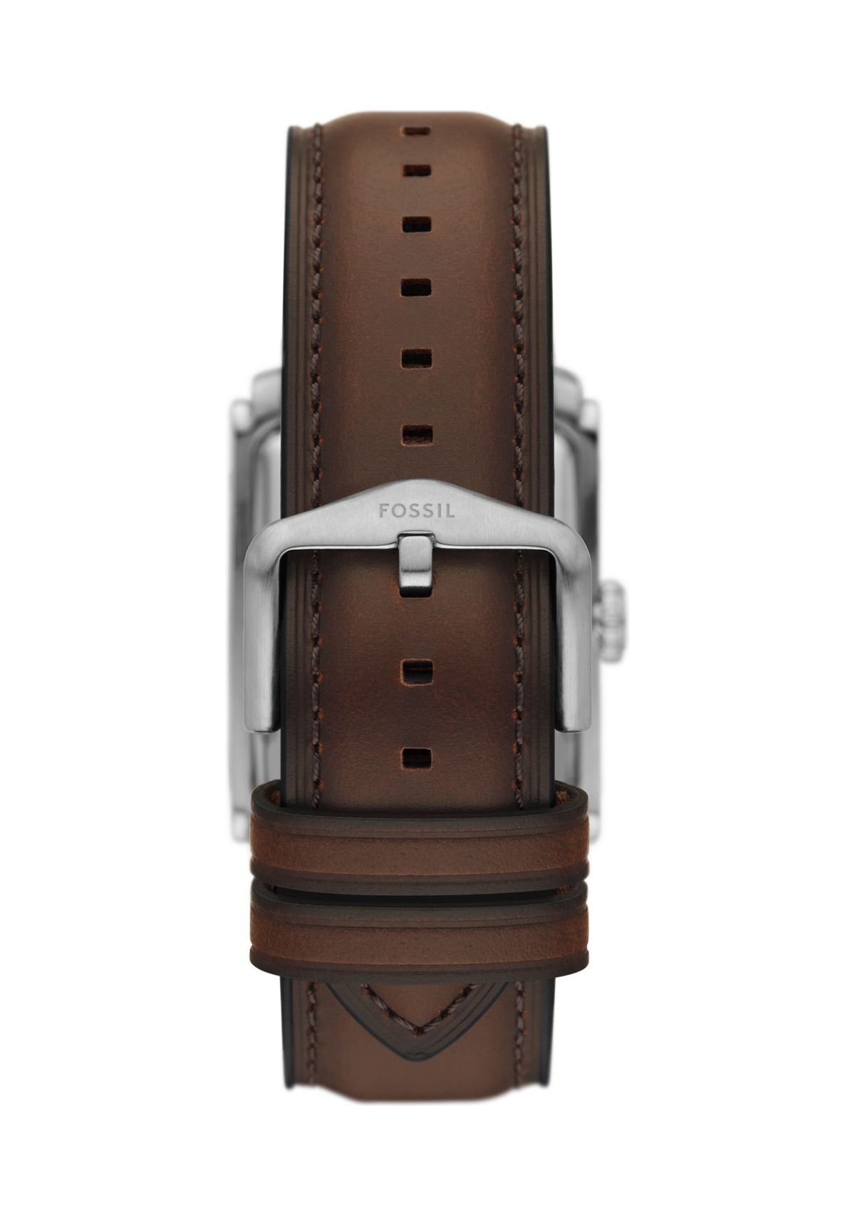 Carraway Three Hand Brown Leather Watch