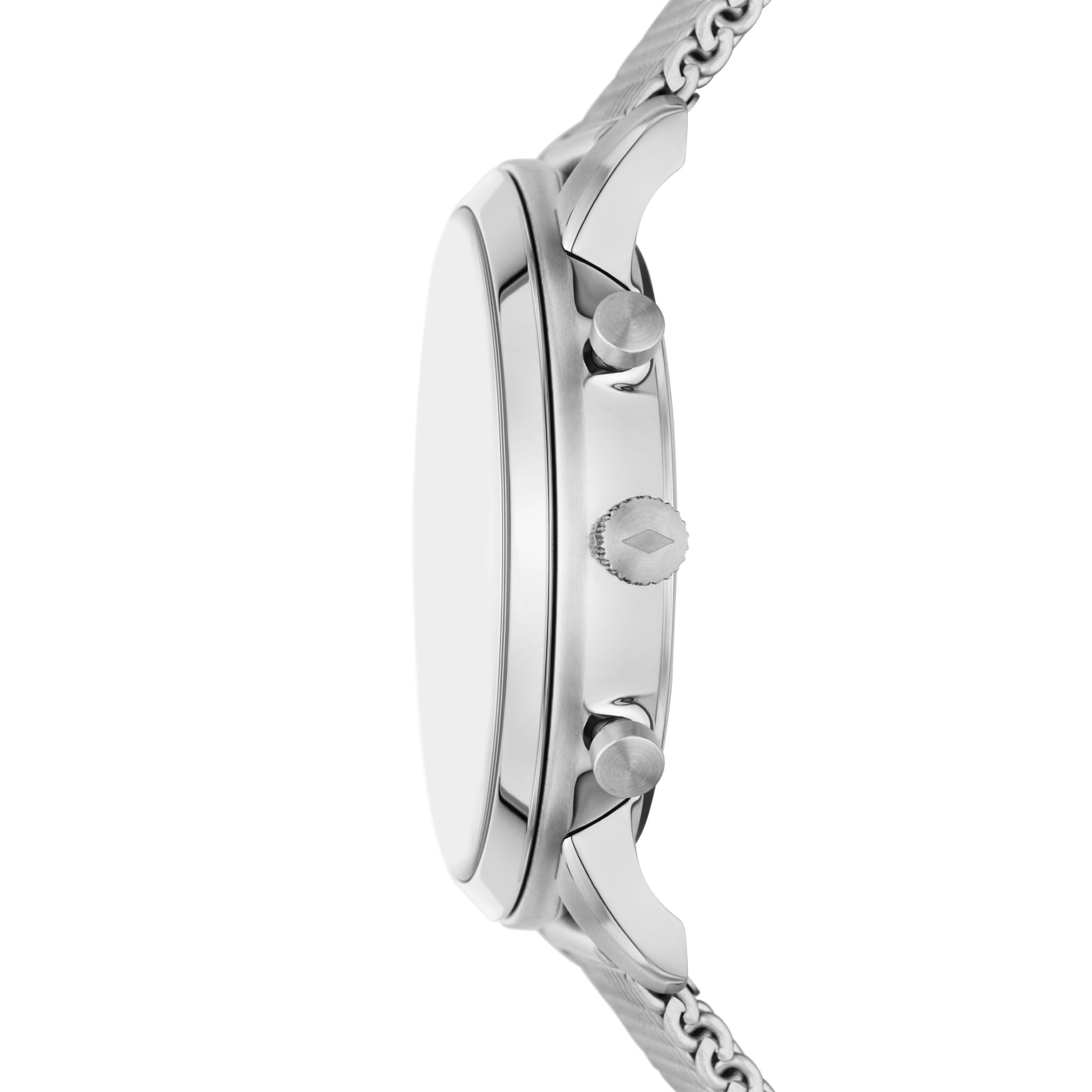 Neutra Chronograph Stainless Steel Mesh Watch and Bracelet Box Set