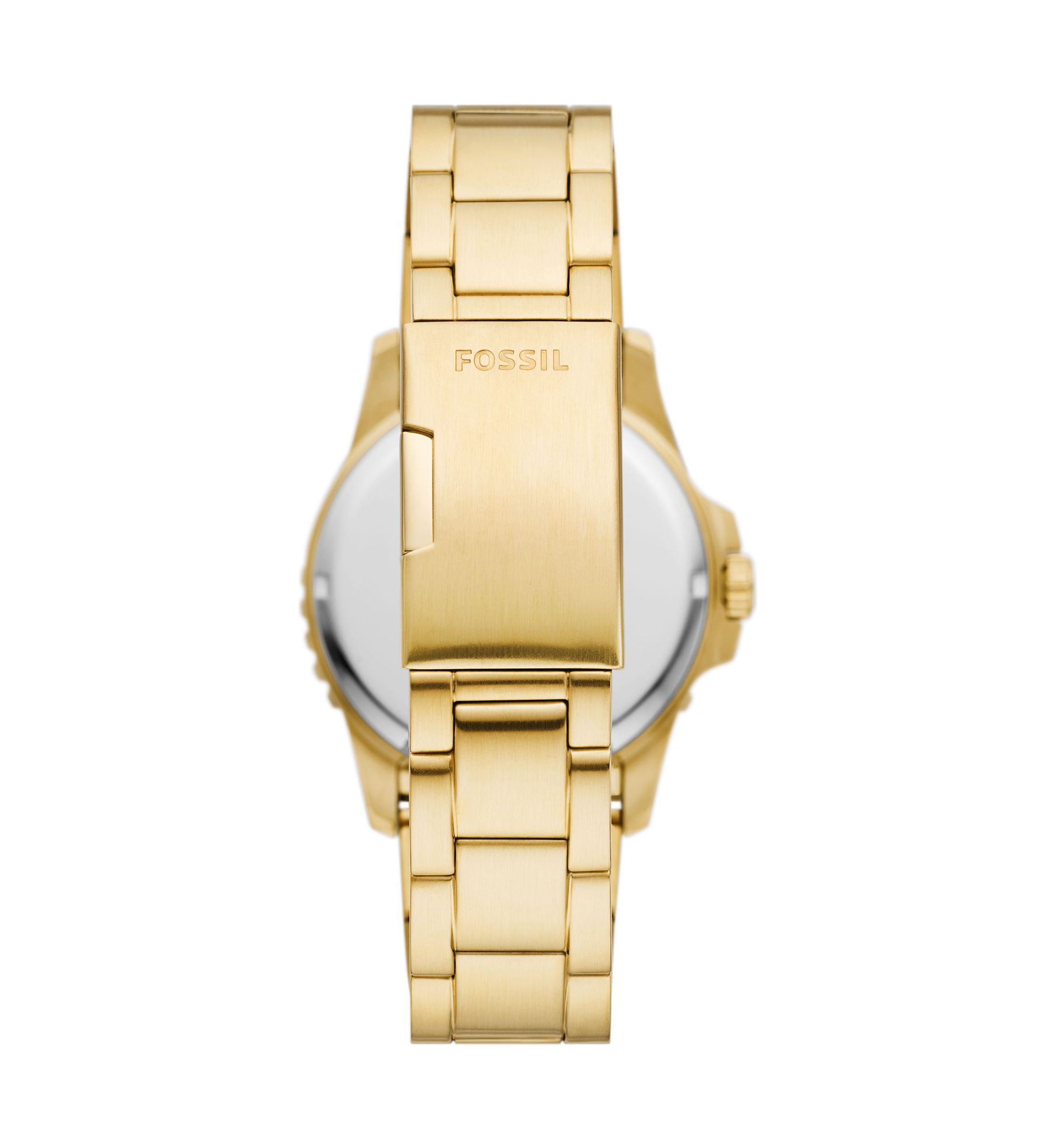 Round Gold Green Bracelet Watch 