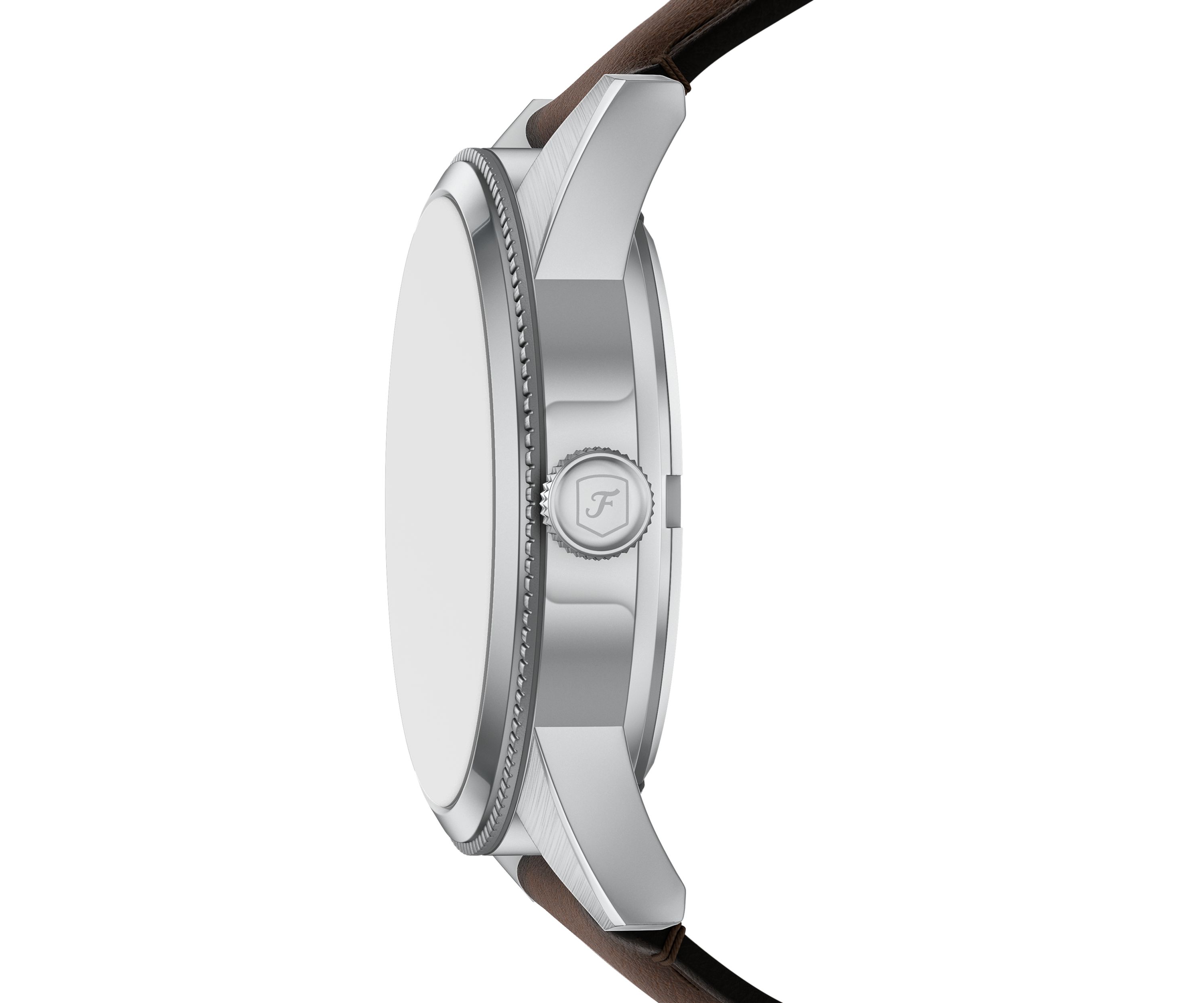 Pearson Multifunction Brown Leather Watch