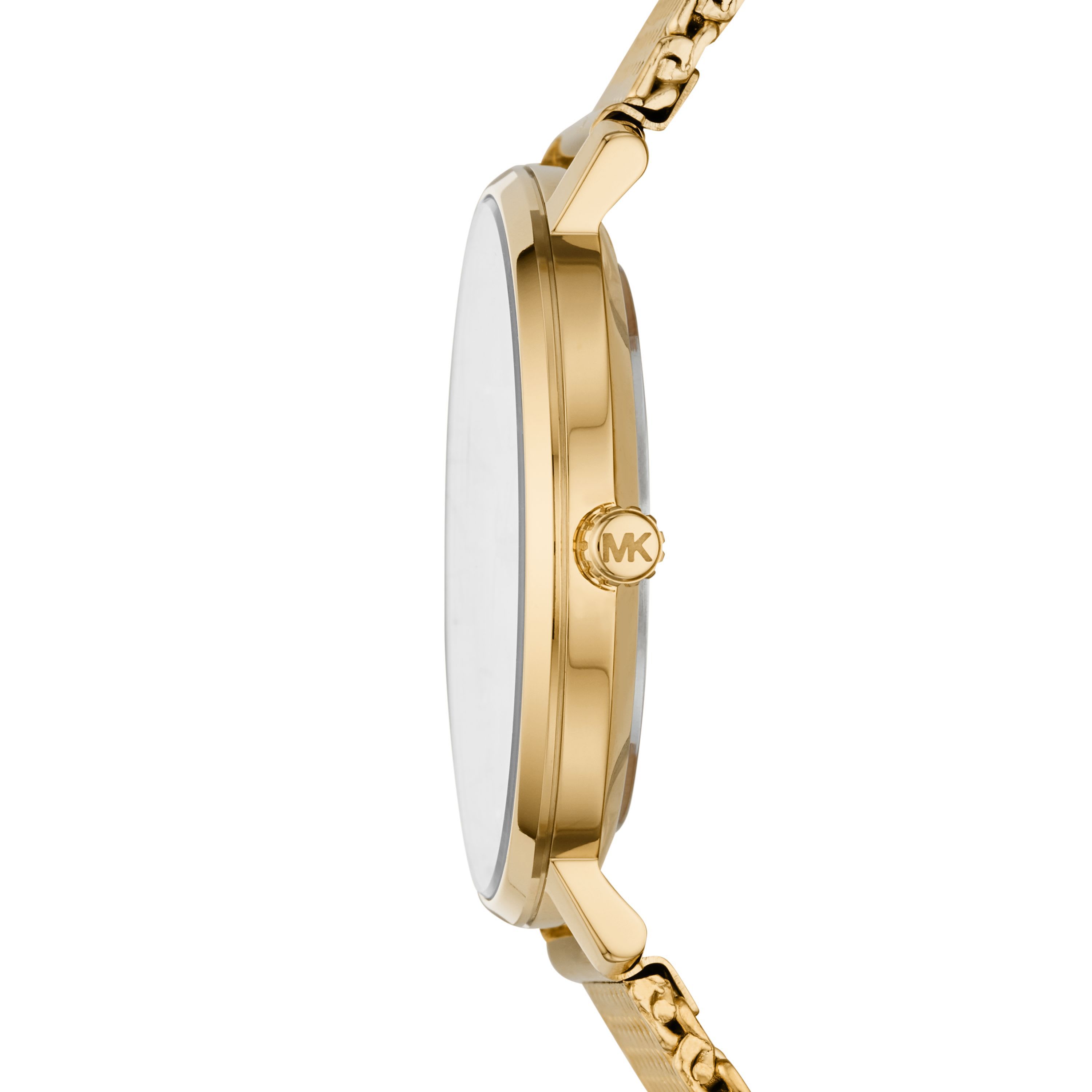 Womens Pyper Three-Hand Gold-Tone Stainless Steel Watch