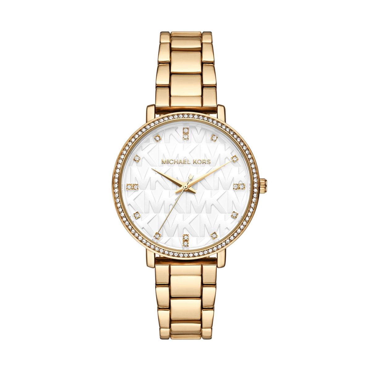 Pyper Three-Hand Gold-Tone Alloy Watch
