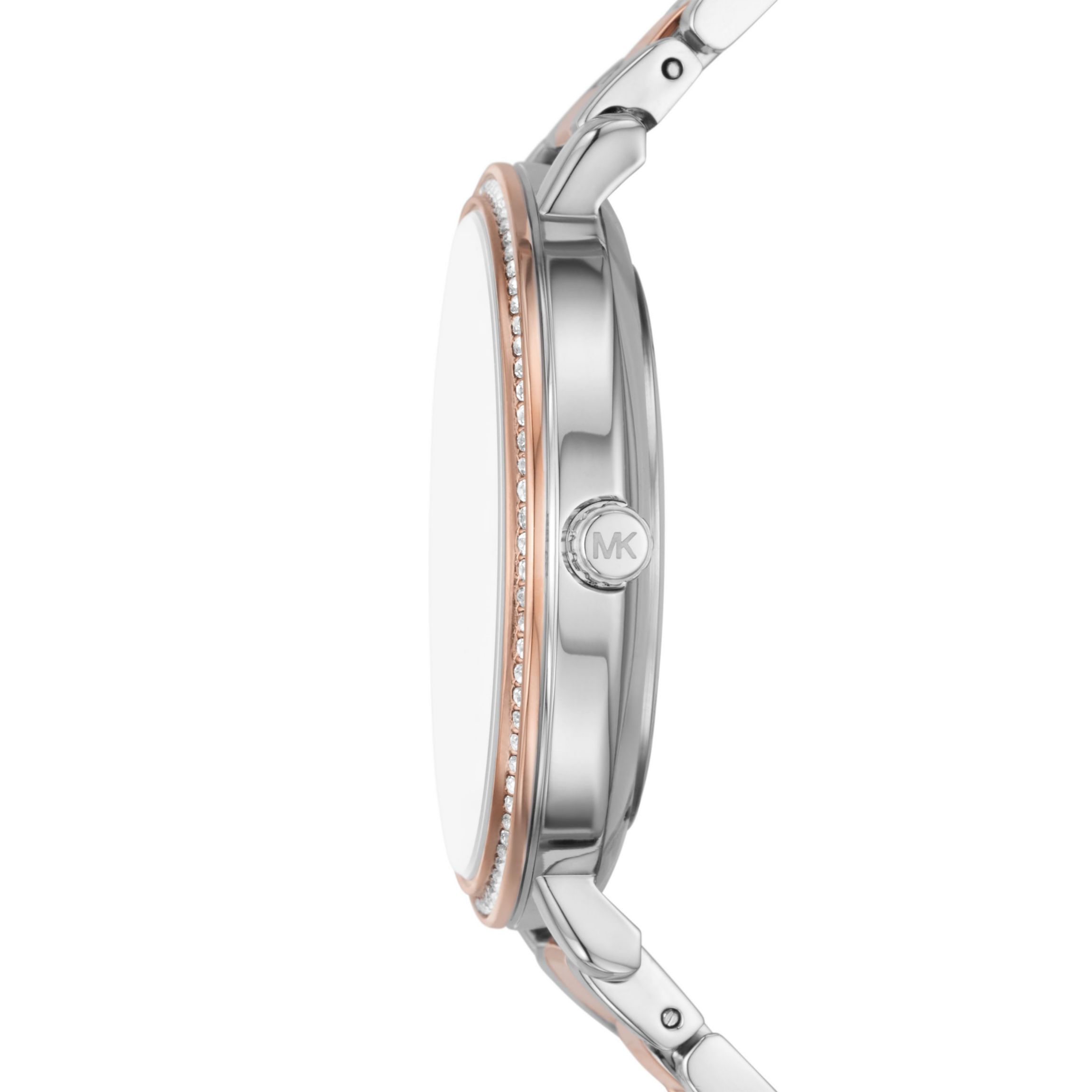 Pyper Three-Hand Two-Tone Alloy Watch