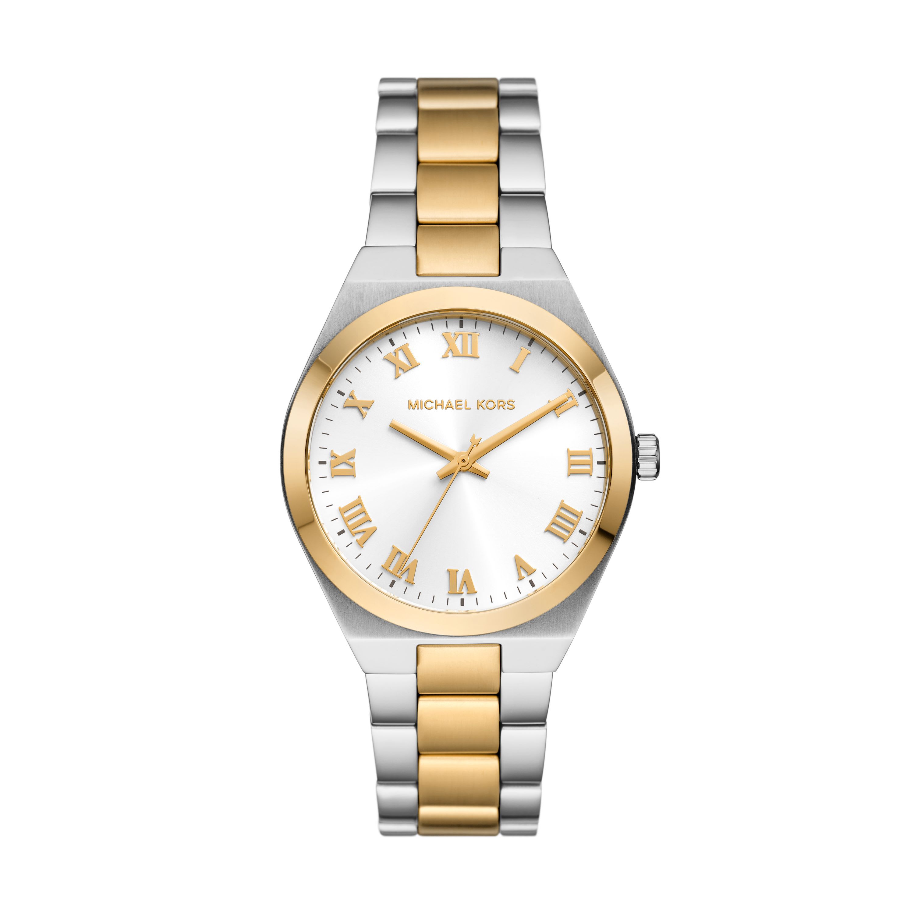 Lennox Three-Hand Two-Tone Stainless Steel Watch