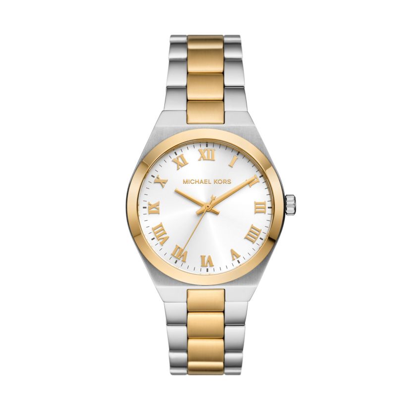 Lennox Three-Hand Two-Tone Stainless Steel Watch