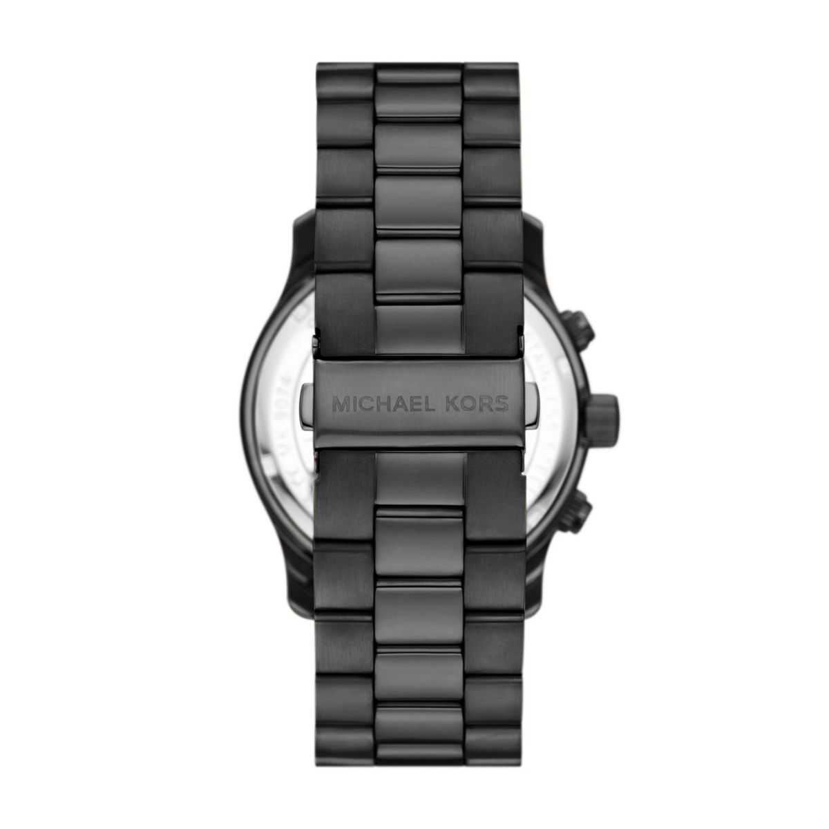 Runway Chronograph Black Stainless Steel Watch