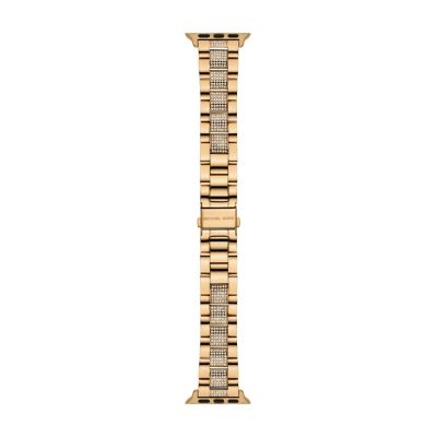 Michael Kors Gold-Tone Stainless Steel Band for Apple WatchÂ®, 38mm/40mm/41mm -  0796483563612