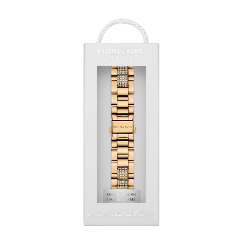 Gold-Tone Stainless Steel Band for Apple Watch®, 38mm/40mm/41mm