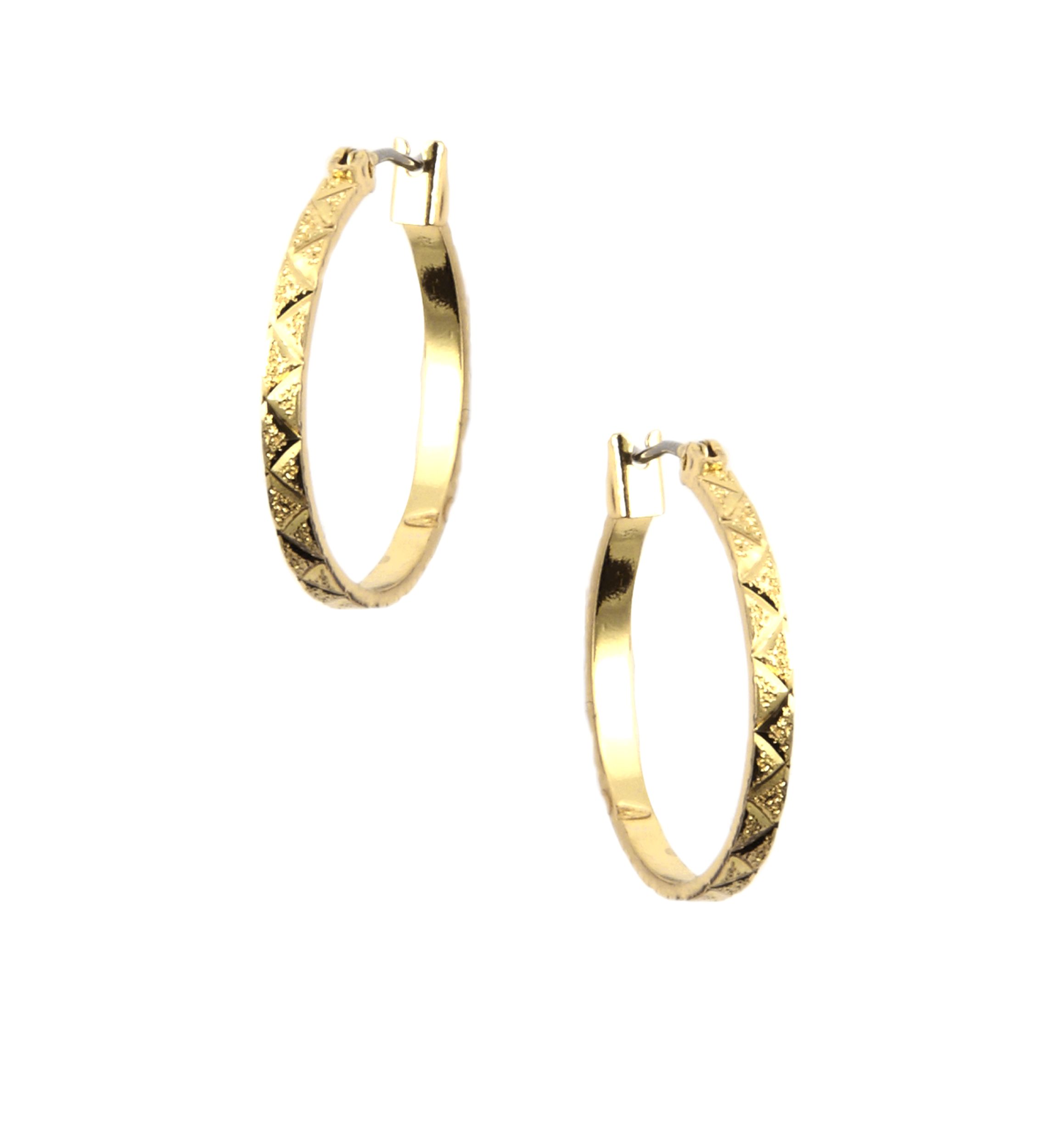 Small Gold Hoop Earrings