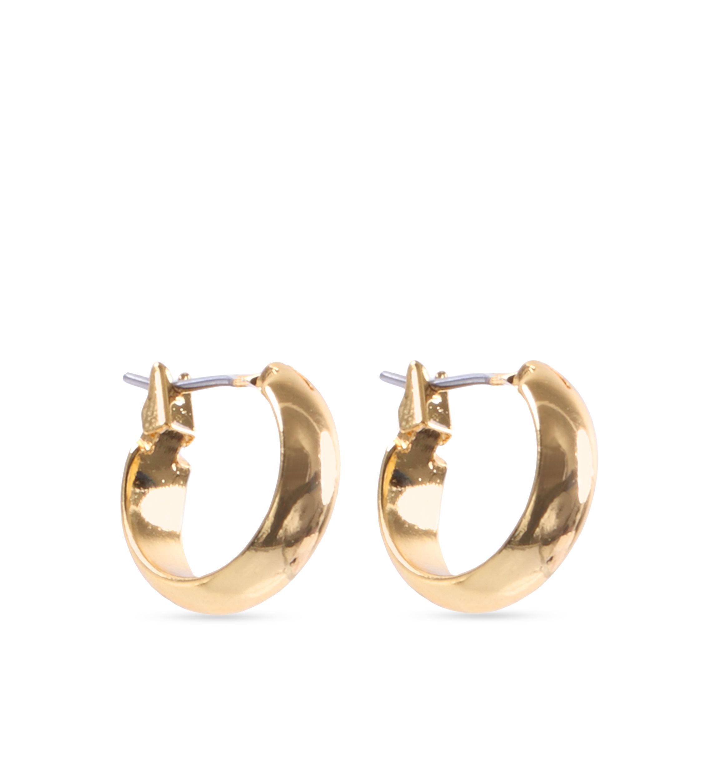 Gold-Tone Hoop Earrings