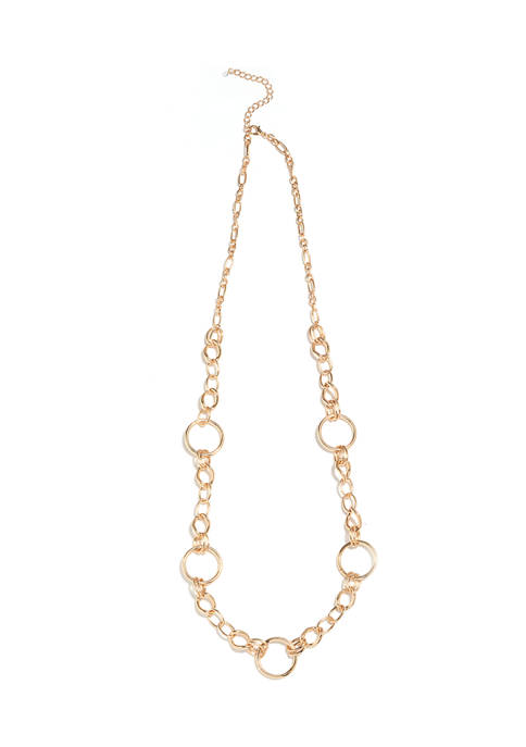 Belk 30 Inch Chain Pendant Necklace