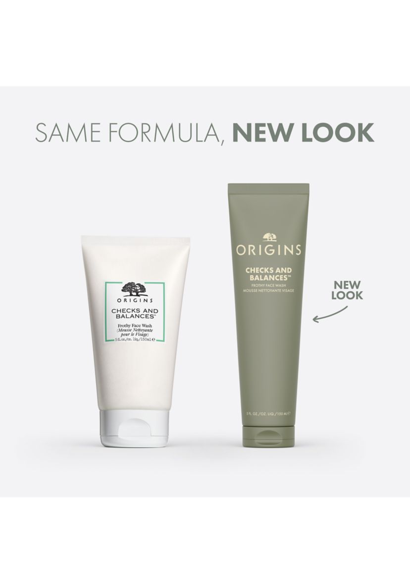 Checks and Balances™ Frothy Face Wash