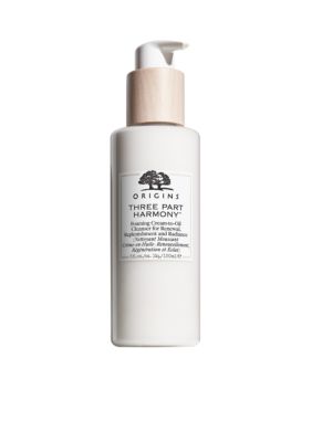 Origins Three Part Harmony Foaming Cream To Oil Cleanser For