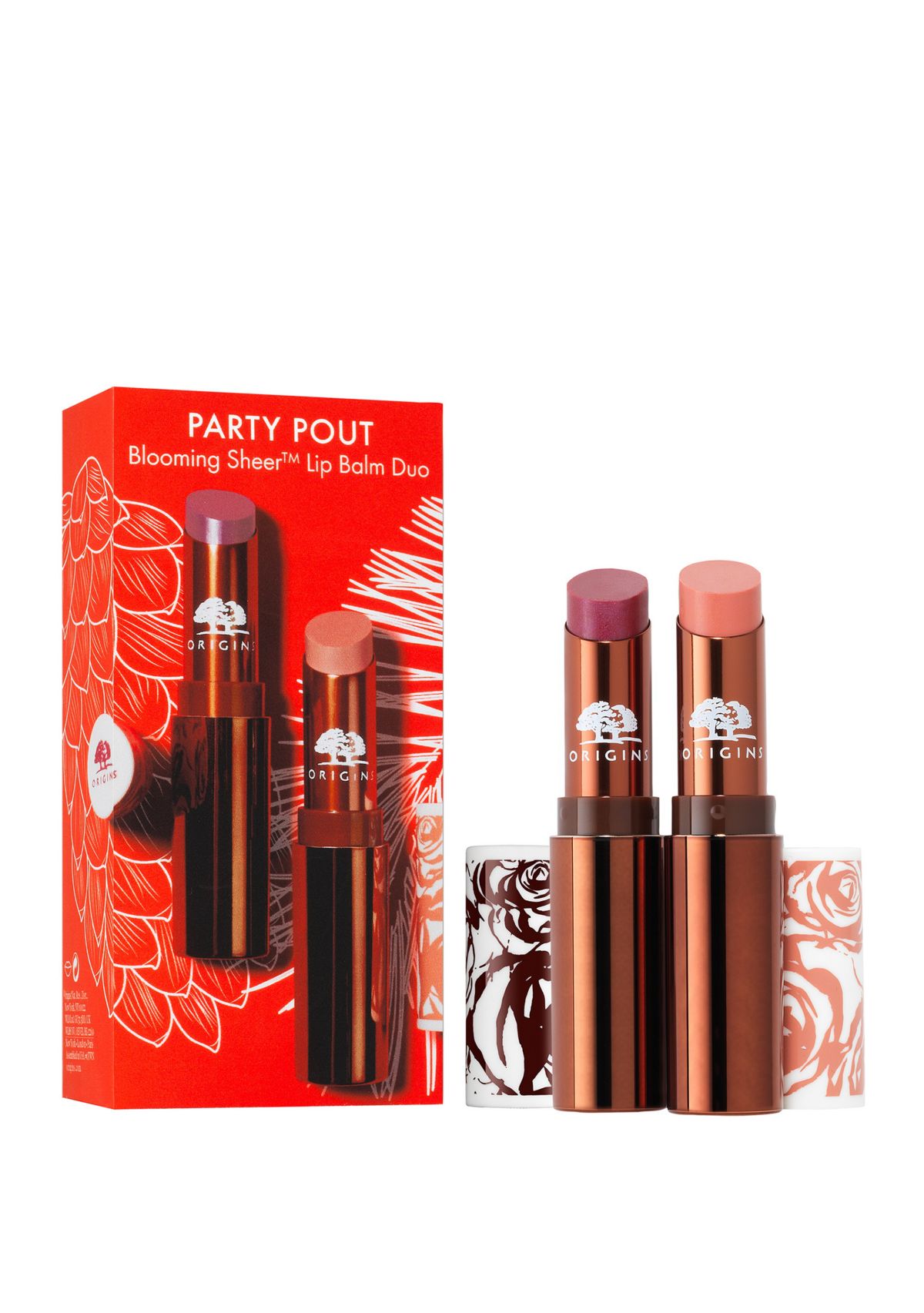 PARTY POUT Blooming Sheer™ Lip Balm Duo - $40 Value