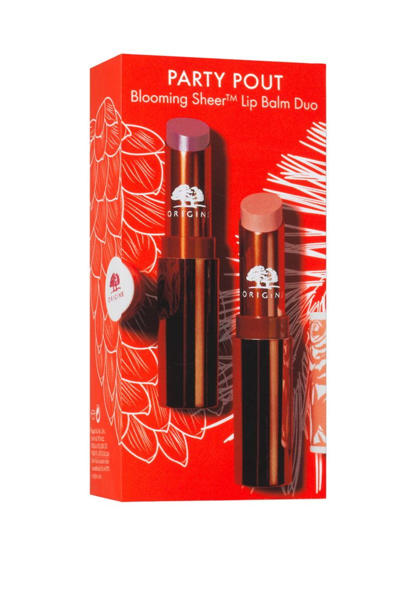 PARTY POUT Blooming Sheer™ Lip Balm Duo - $40 Value