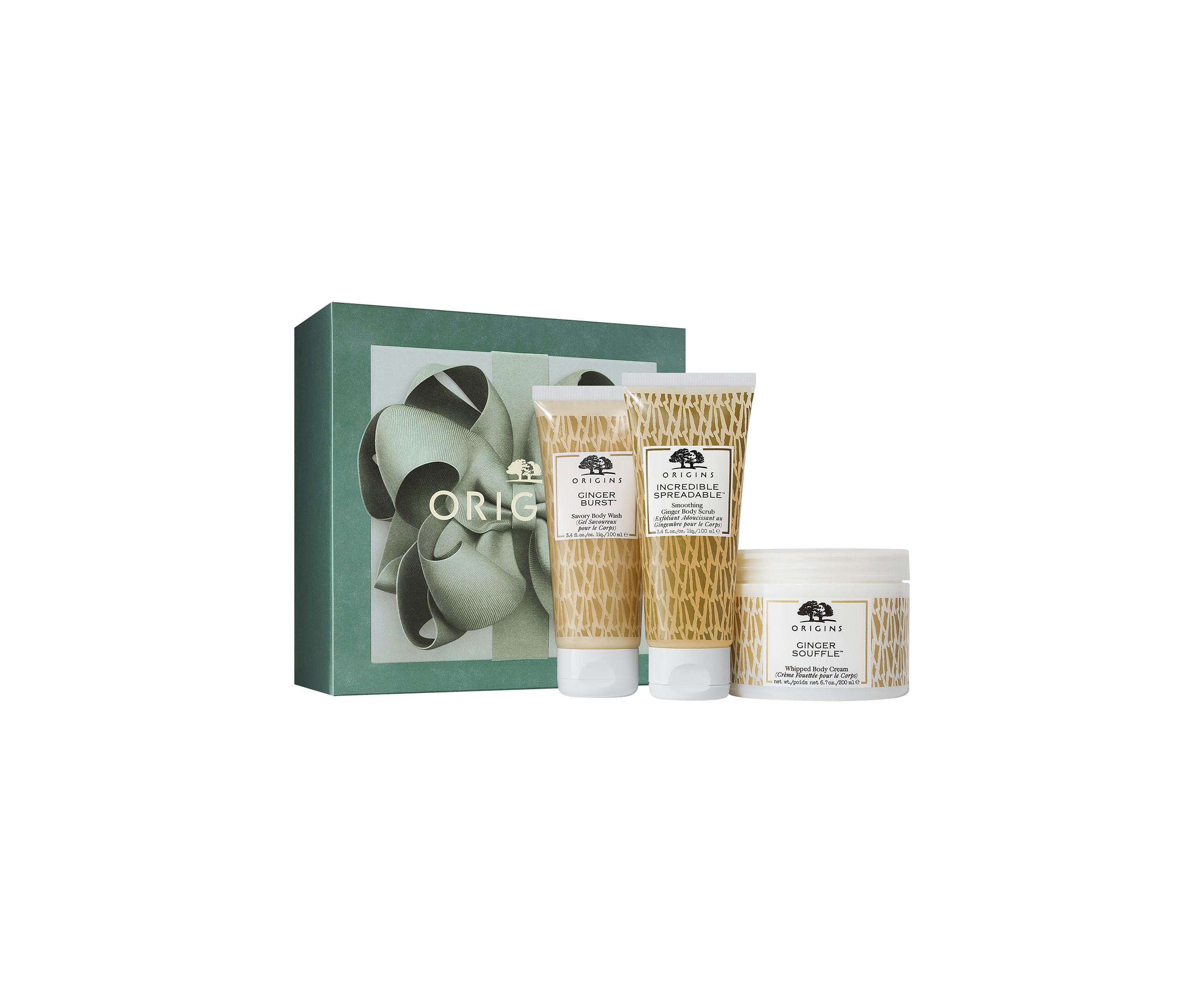 Wrapped to Invigorate Ginger Body Wash, Scrub & Cream - $73 Value!