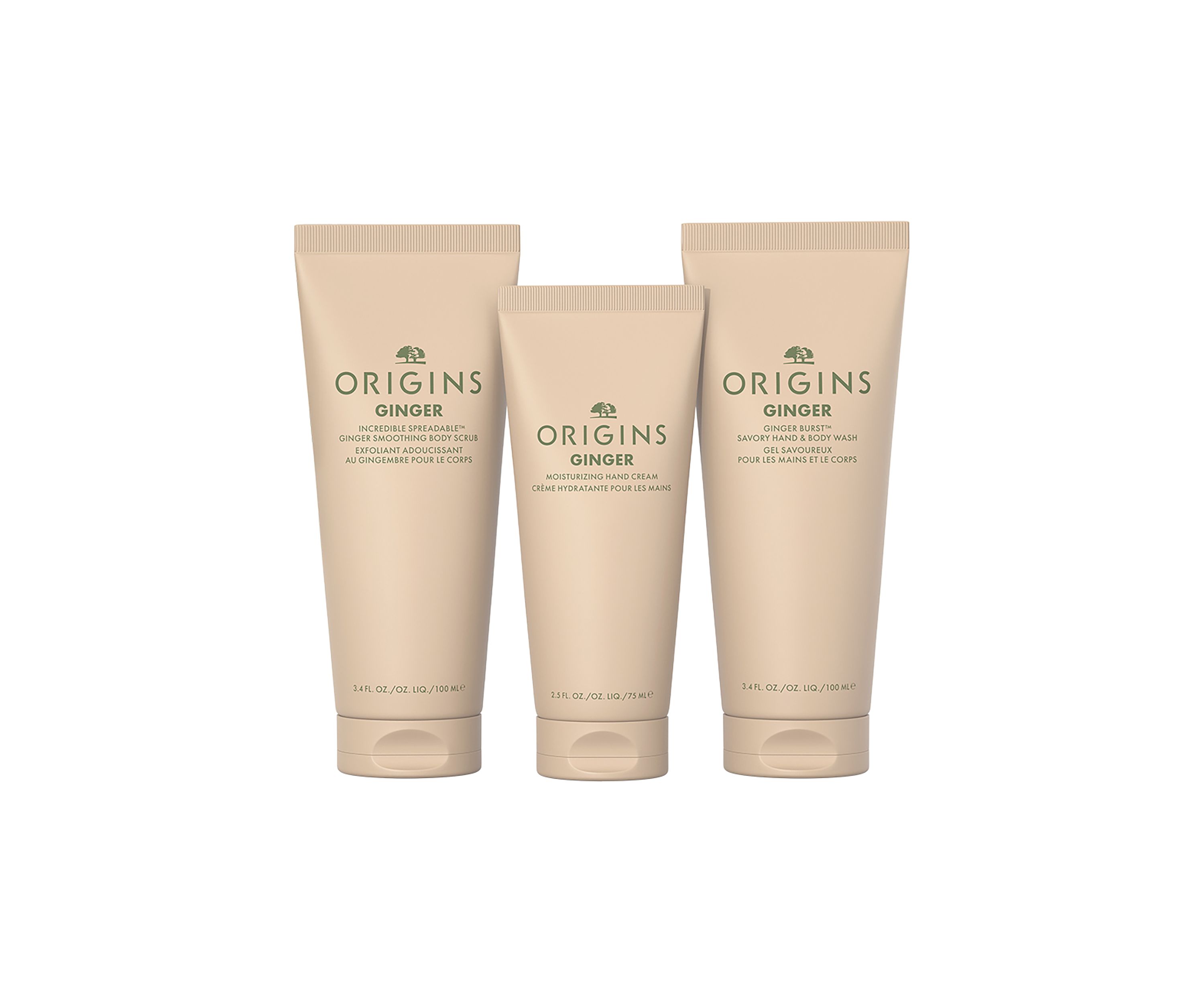 Ginger Body Care 3-Piece Set
