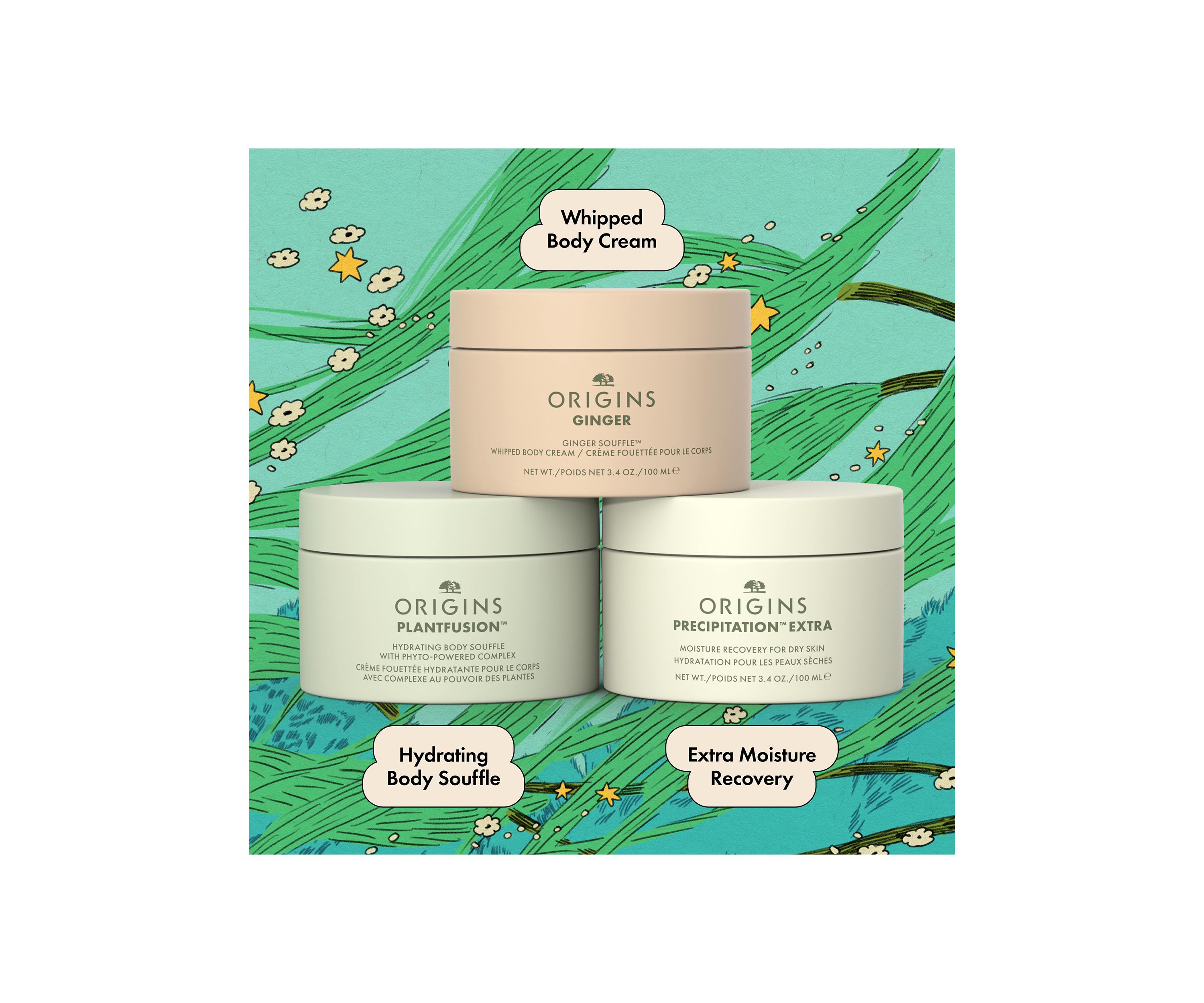 Souffle Nourishing Body Creams Gift Set