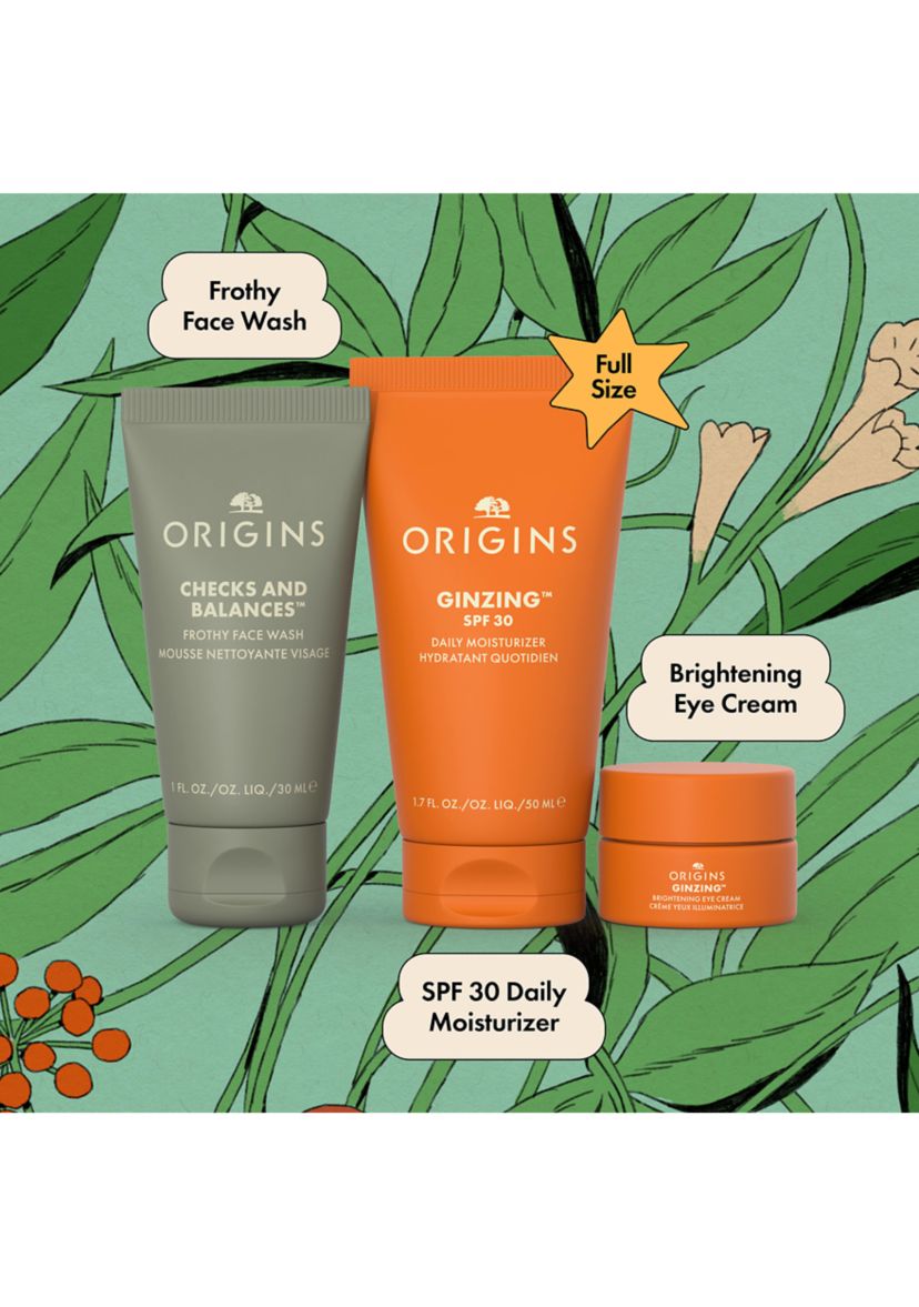 Glowing Essentials Gift Set to Cleanse, Hydrate & Brighten Skin - $57 Value!