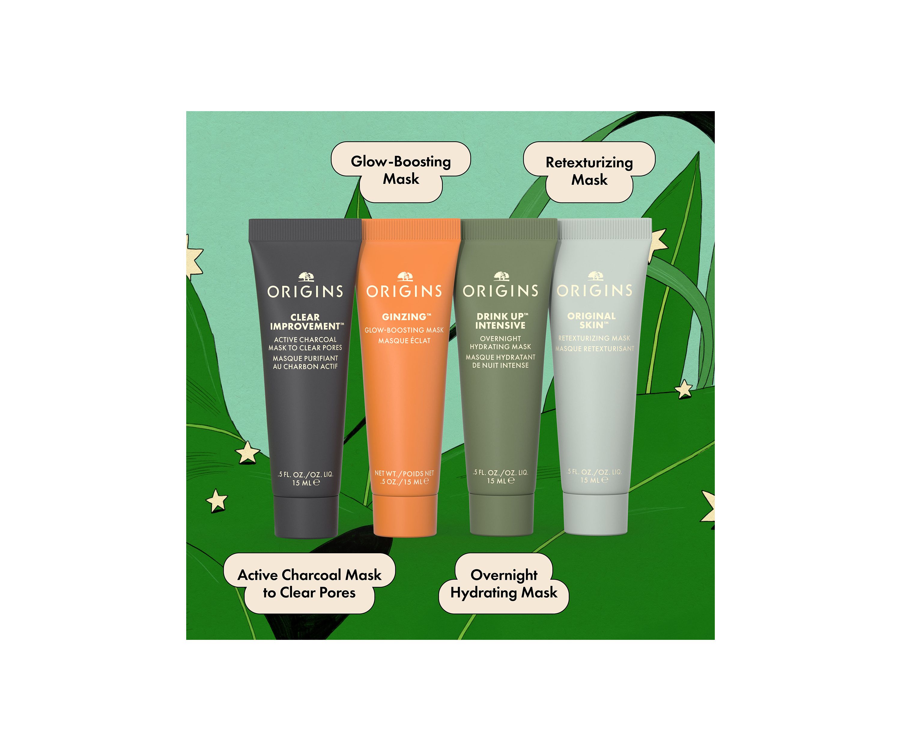 Multi-Maskers Face Mask Skincare Gift Set