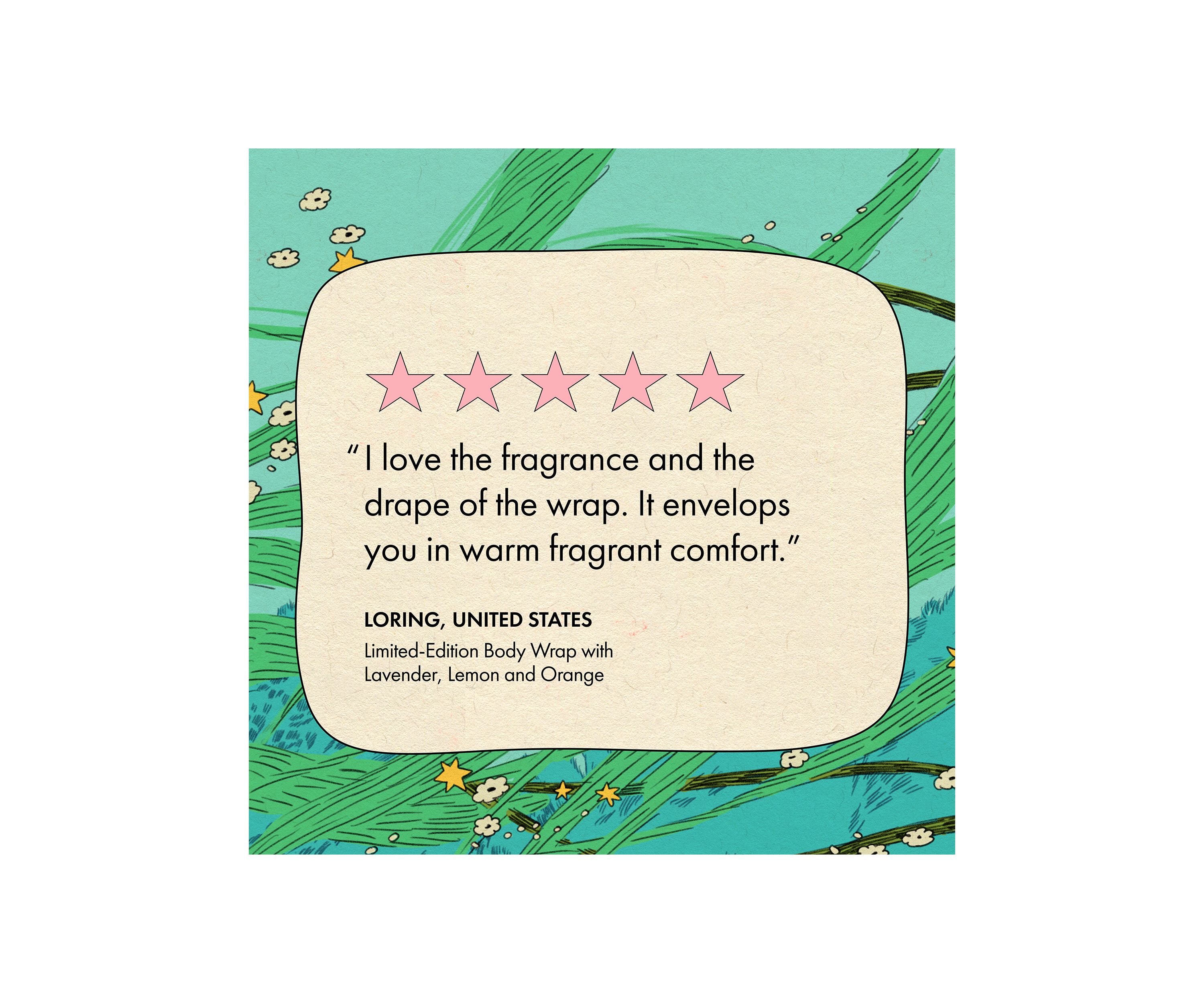 FELL GOOD HUG Bedtime Body Wrap with Lavender, Lemon & Orange