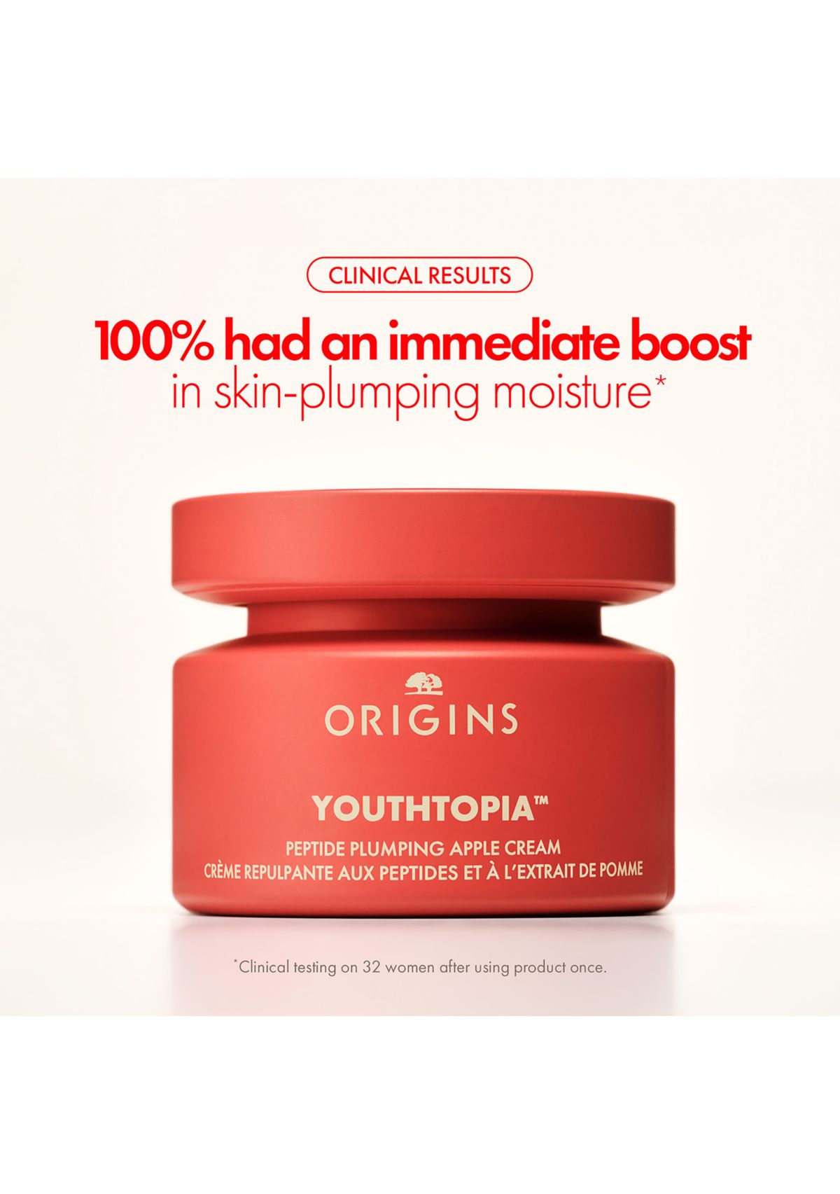 YOUTHTOPIA™ Plumping Apple Face Moisturizer with Peptides