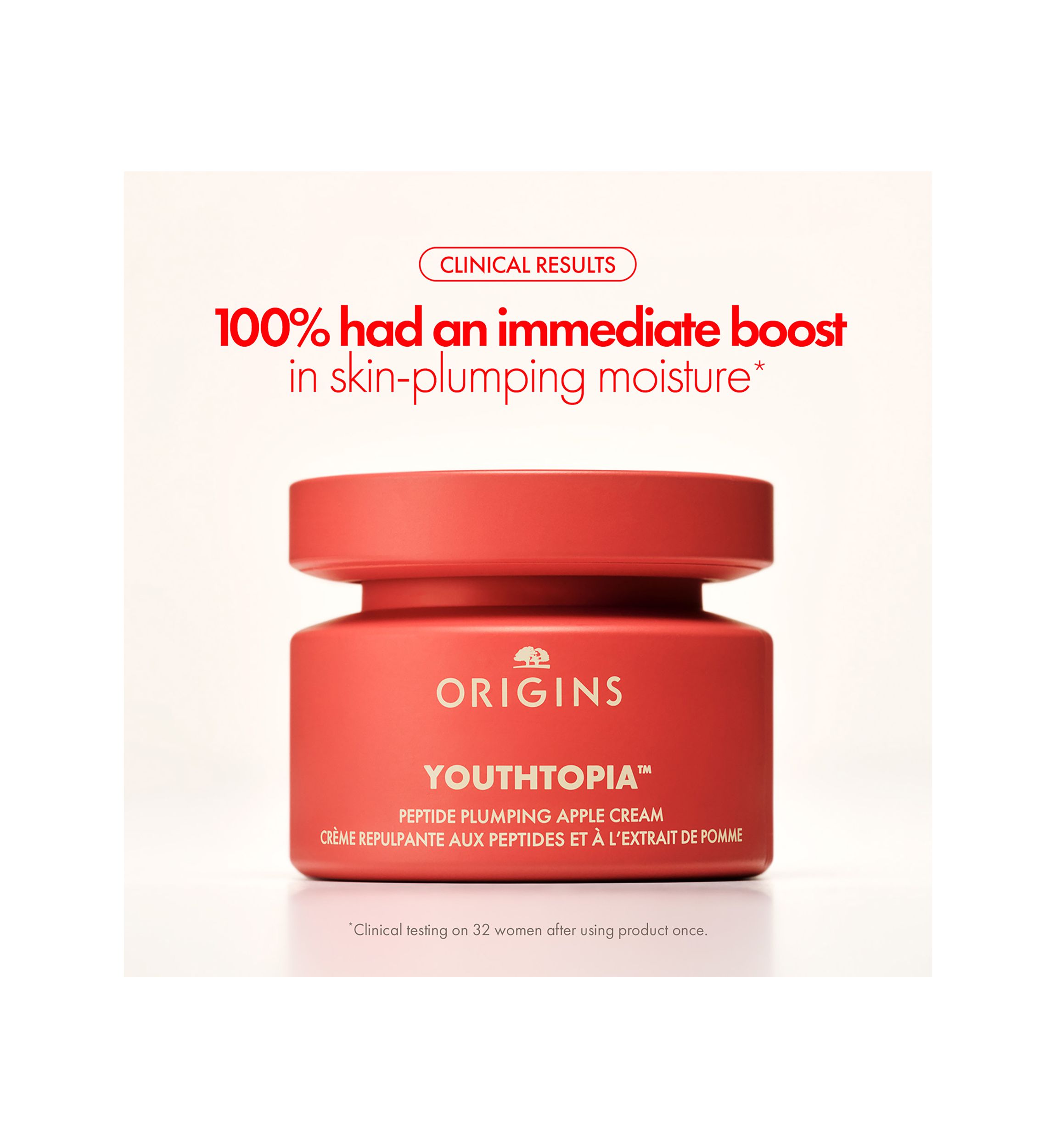 YOUTHTOPIA™ Plumping Apple Face Moisturizer with Peptides