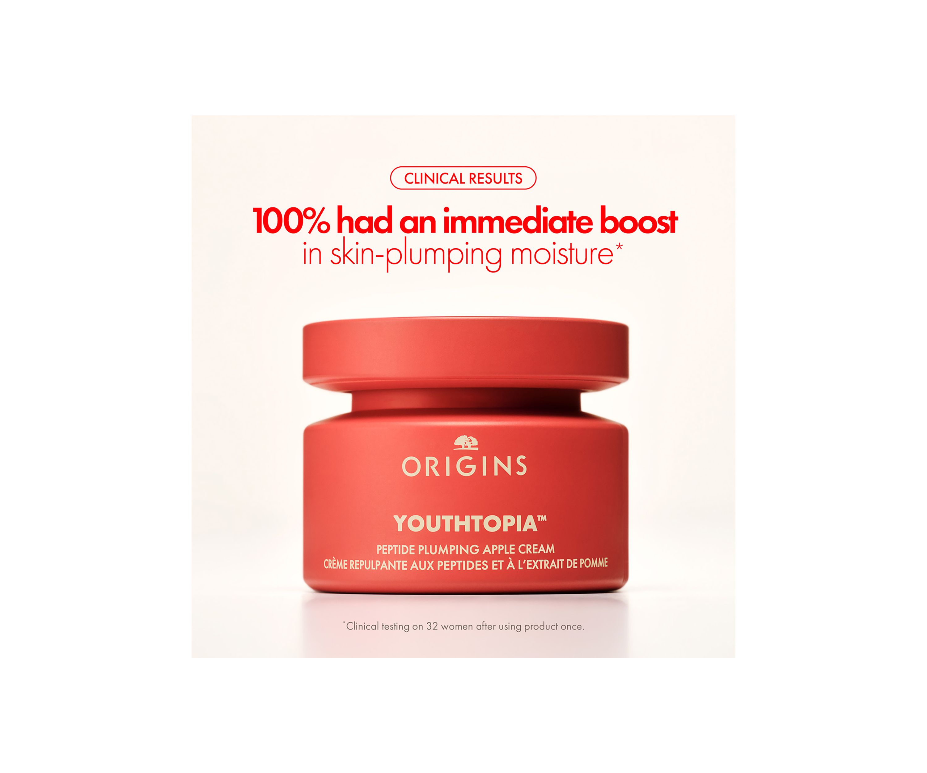 YOUTHTOPIA™ Plumping Apple Face Moisturizer with Peptides