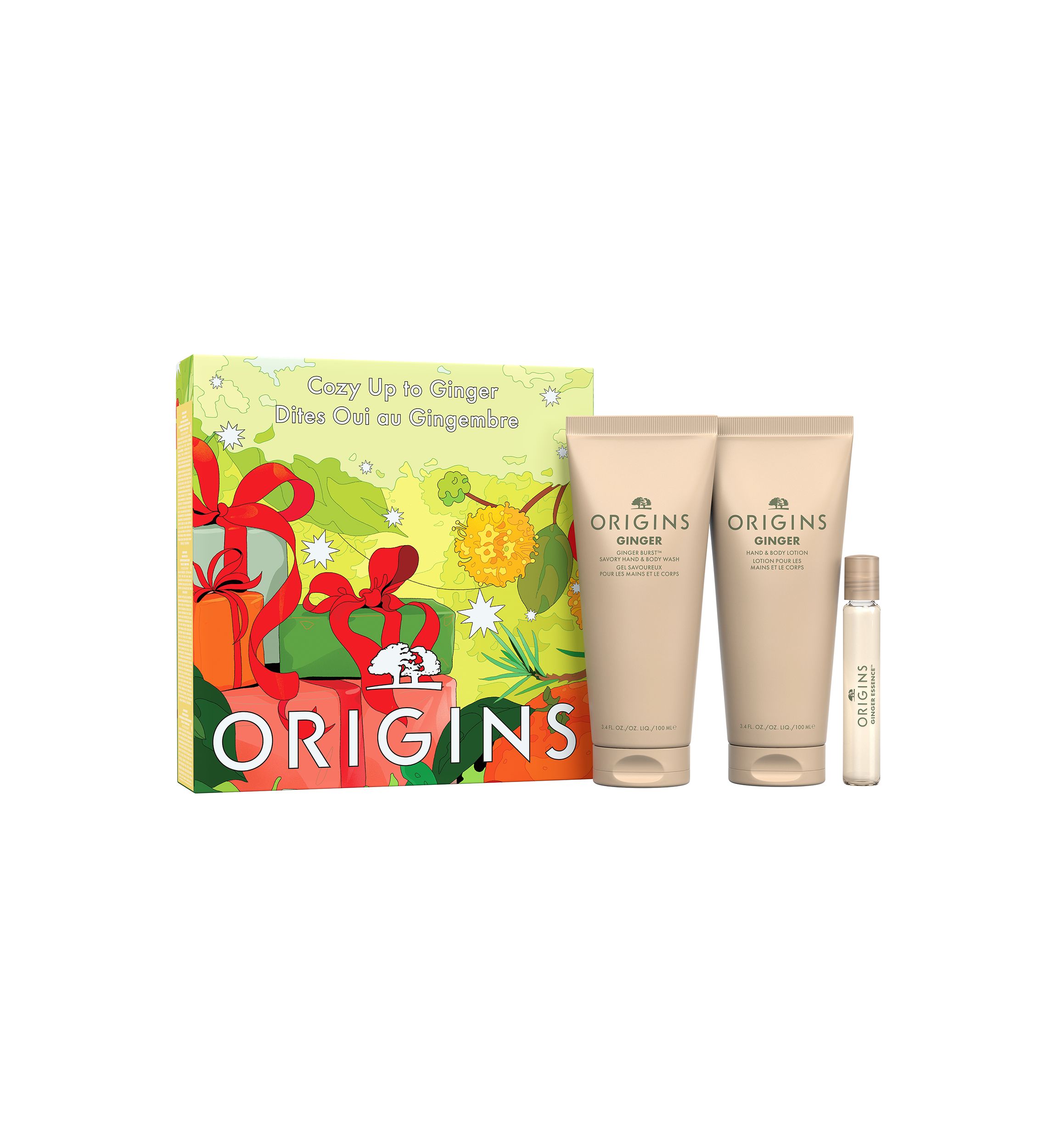 Ron Herman GRID スキンケアセット Origins Cozy Up Ginger Gift Set | Belk