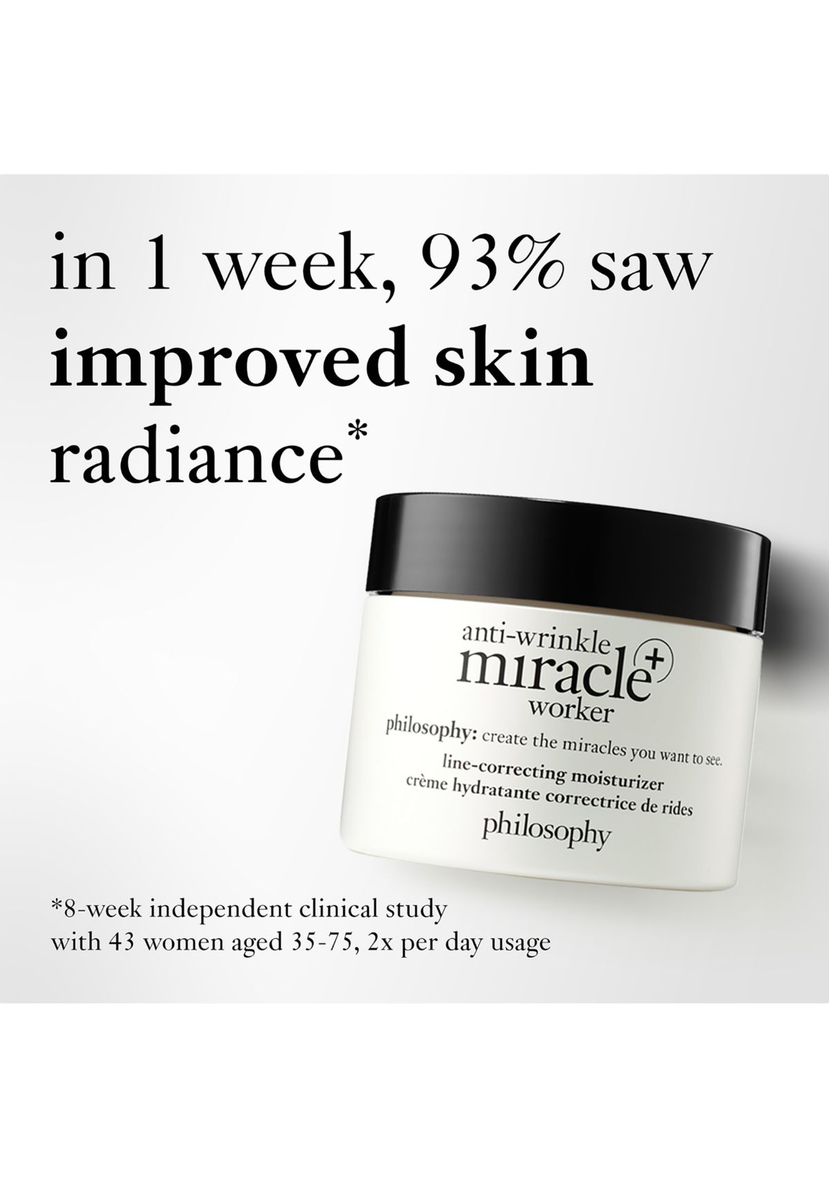 Anti-Wrinkle Miracle Worker+ Line-Correcting Moisturizer