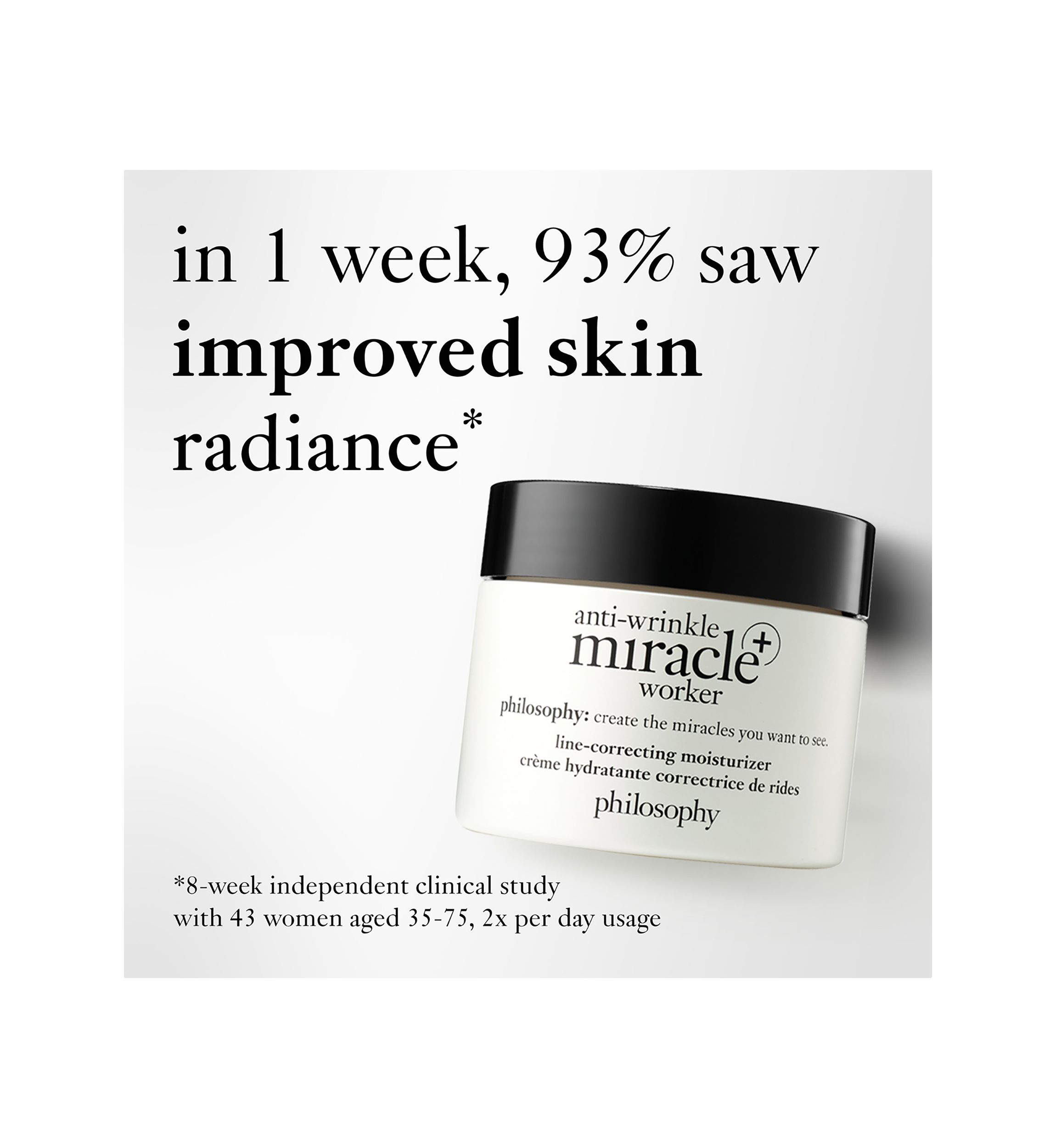 Anti-Wrinkle Miracle Worker+ Line-Correcting Moisturizer