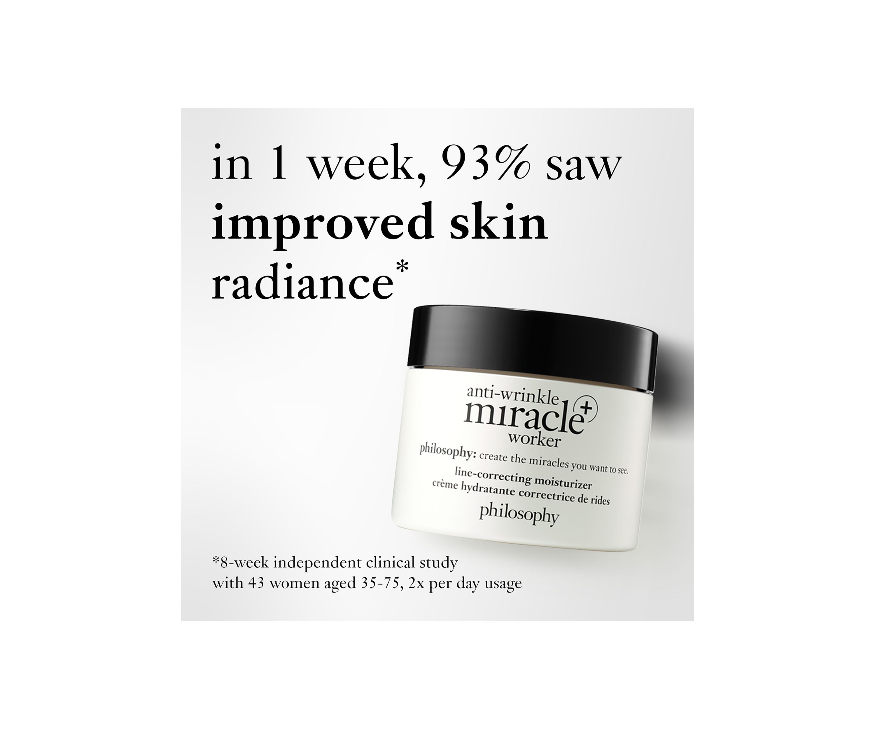 Anti-Wrinkle Miracle Worker+ Line-Correcting Moisturizer