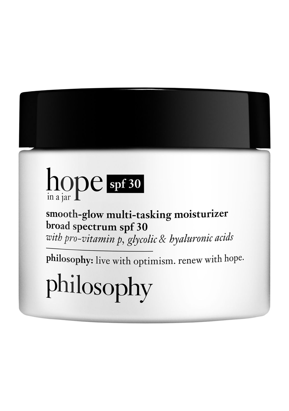 Hope in a Jar Smooth-Glow Multi-Tasking Moisturizer Broad Spectrum SPF 30
