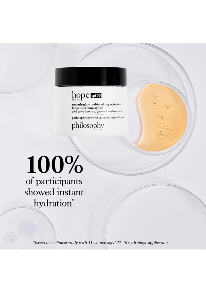 Hope in a Jar Smooth-Glow Multi-Tasking Moisturizer Broad Spectrum SPF 30