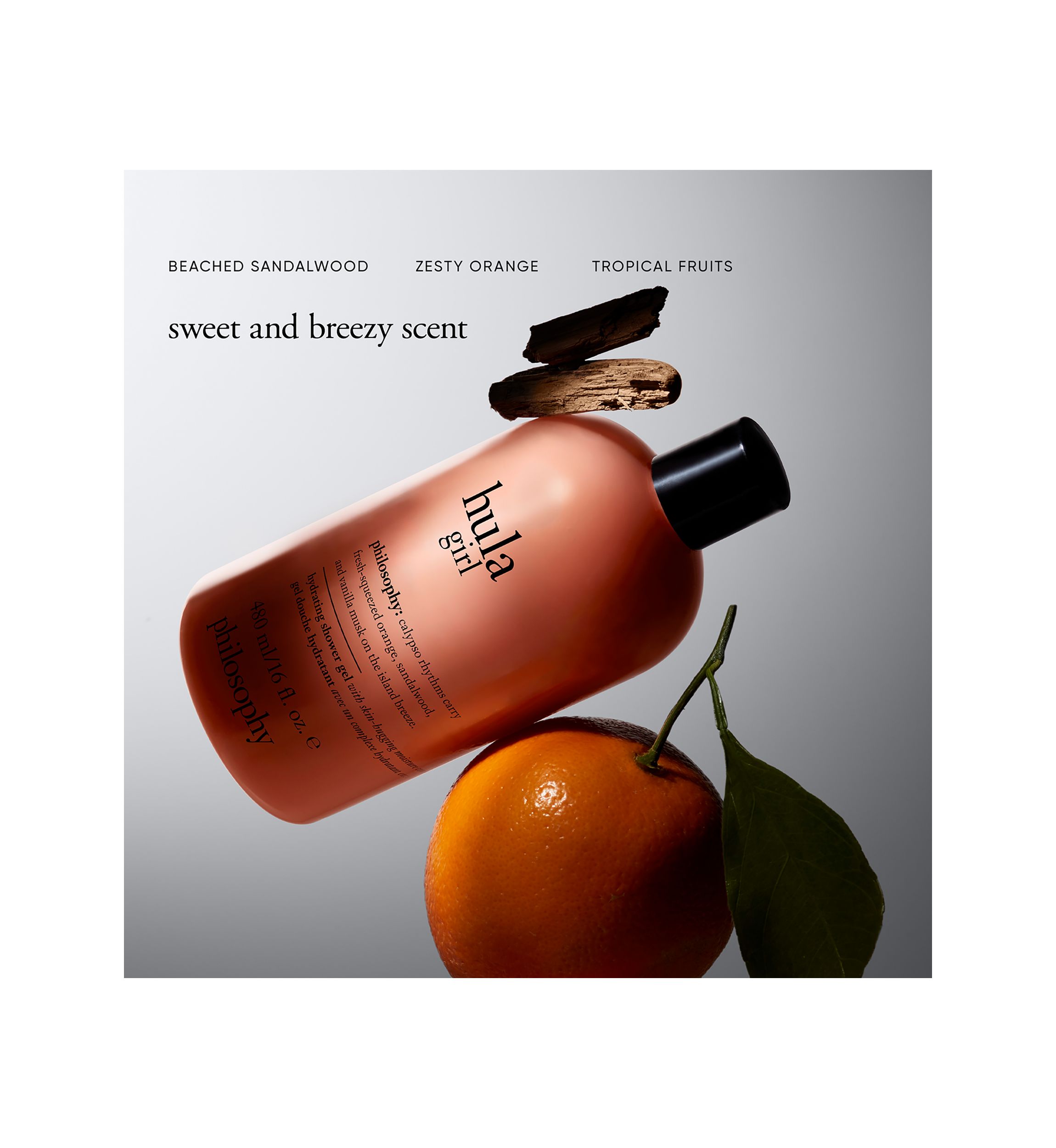Hula Girl Hydrating Shower Gel 