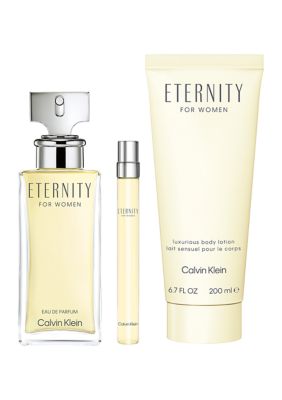 Calvin Klein Women's 3 Piece Eternity Eau de Parfum Festive Gift Set | belk
