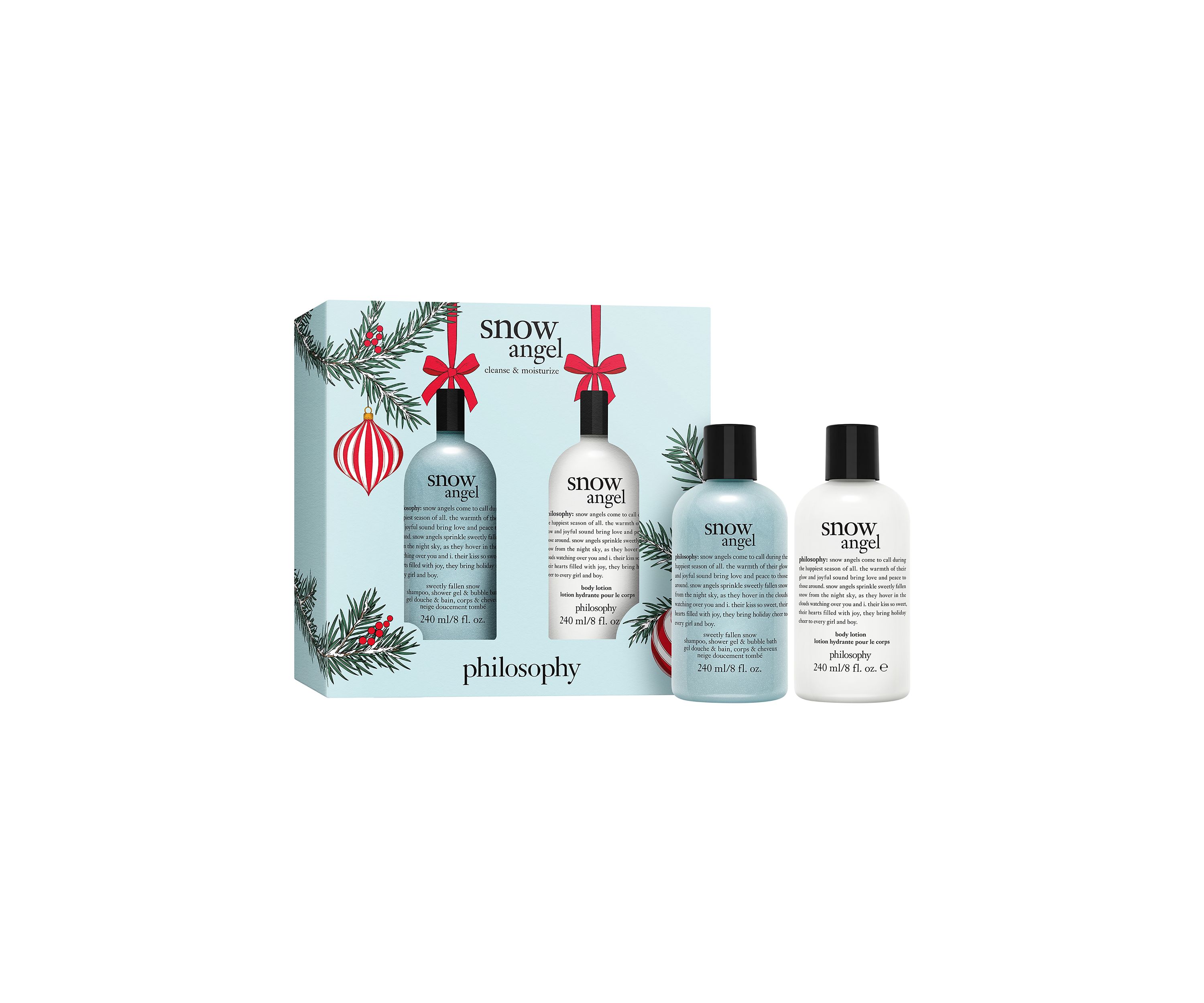 Snow Angel Cleanse & Moisturize Shower Gel Set