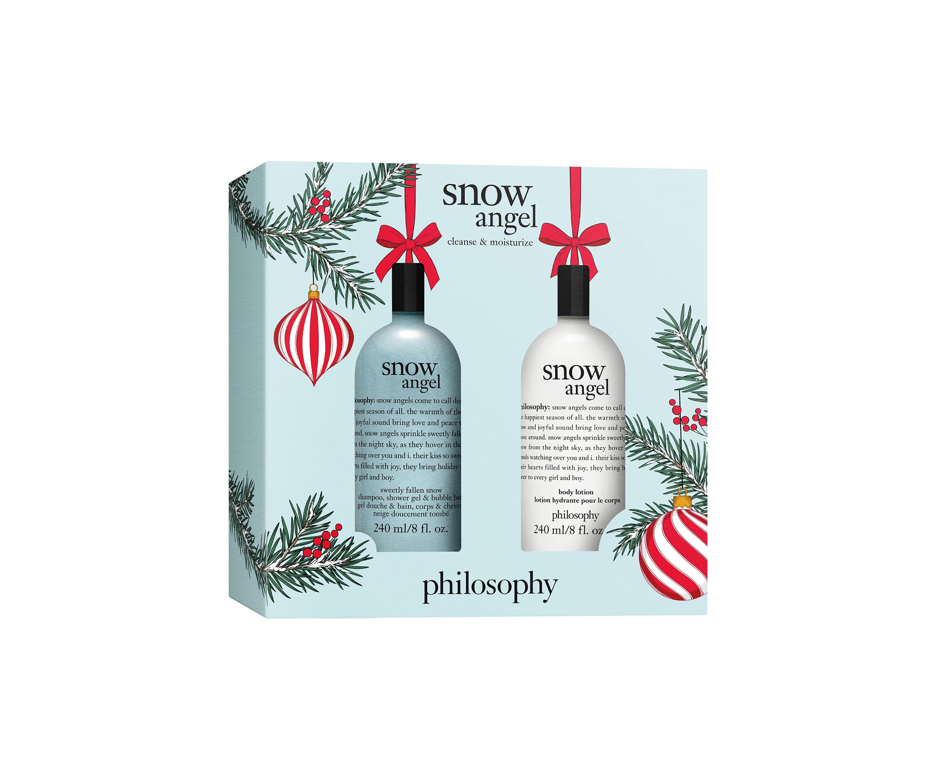 Snow Angel Cleanse & Moisturize Shower Gel Set