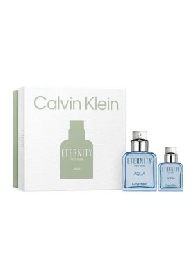Calvin Klein 2-Piece Eternity Aqua For Men Gift Set - $156 Value -  3616304104725