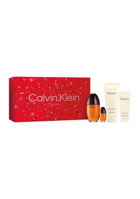 Calvin Klein Women's 4-Piece Obsession Gift Set - $190 Value