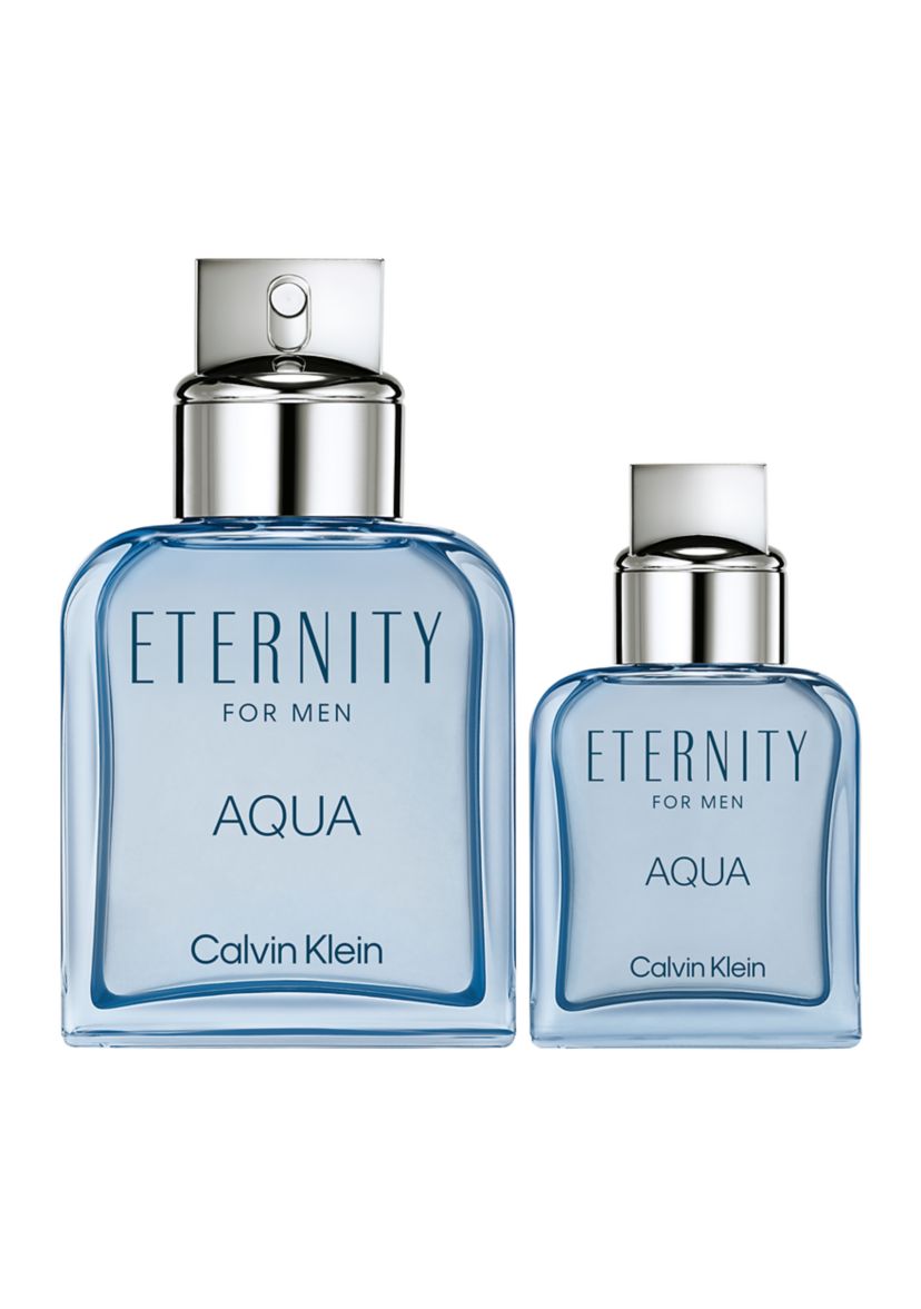 Mens 2-Piece Eternity Aqua Eau de Toilette Gift Set - $156 Value!